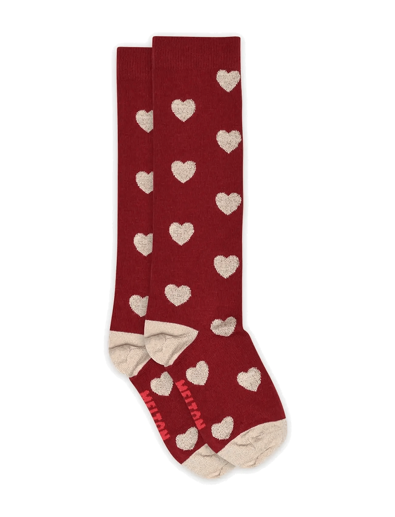 Melton - Hearts Knee Socks -
