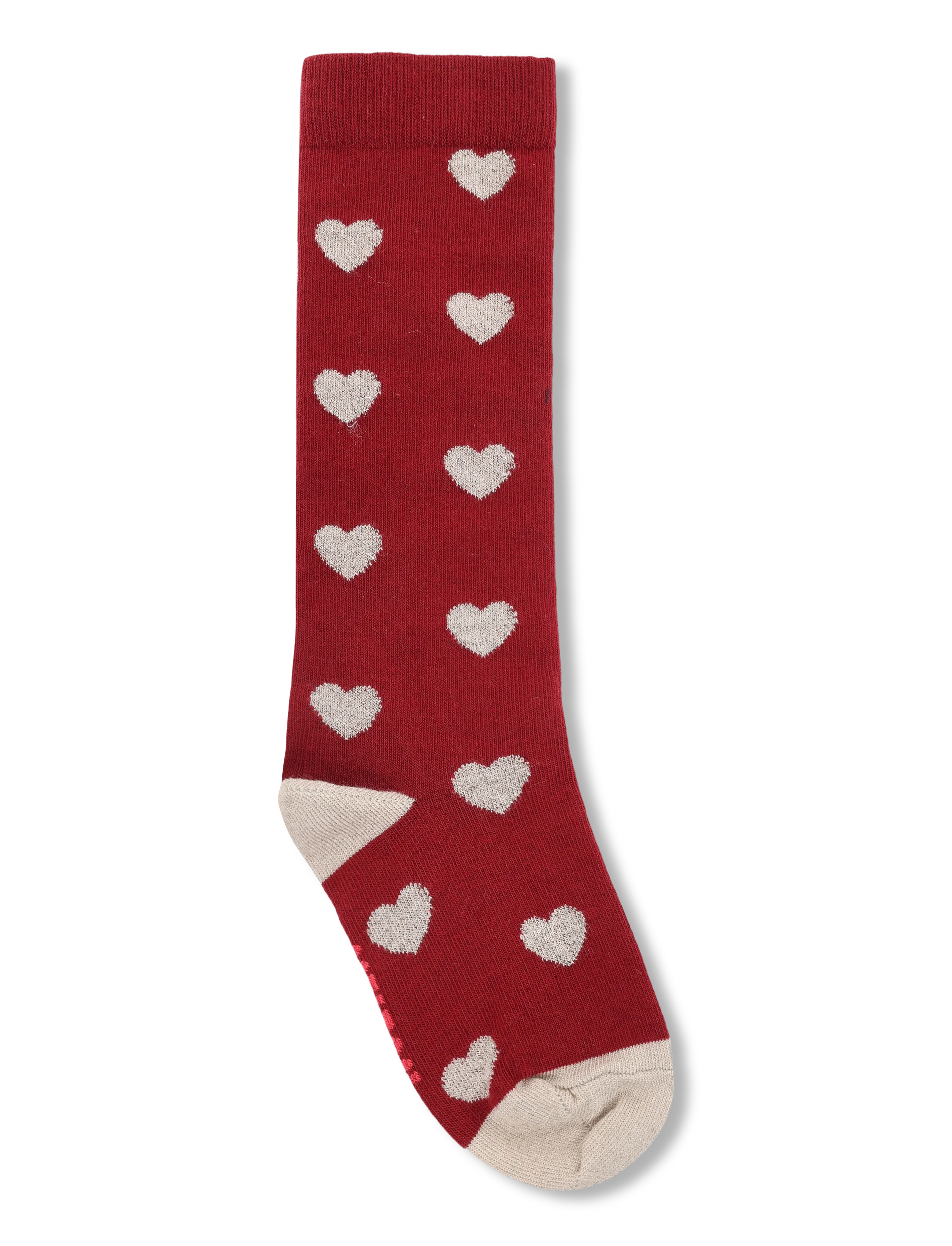 Melton - Hearts knee socks - strümpfe - sundried tomato - 1