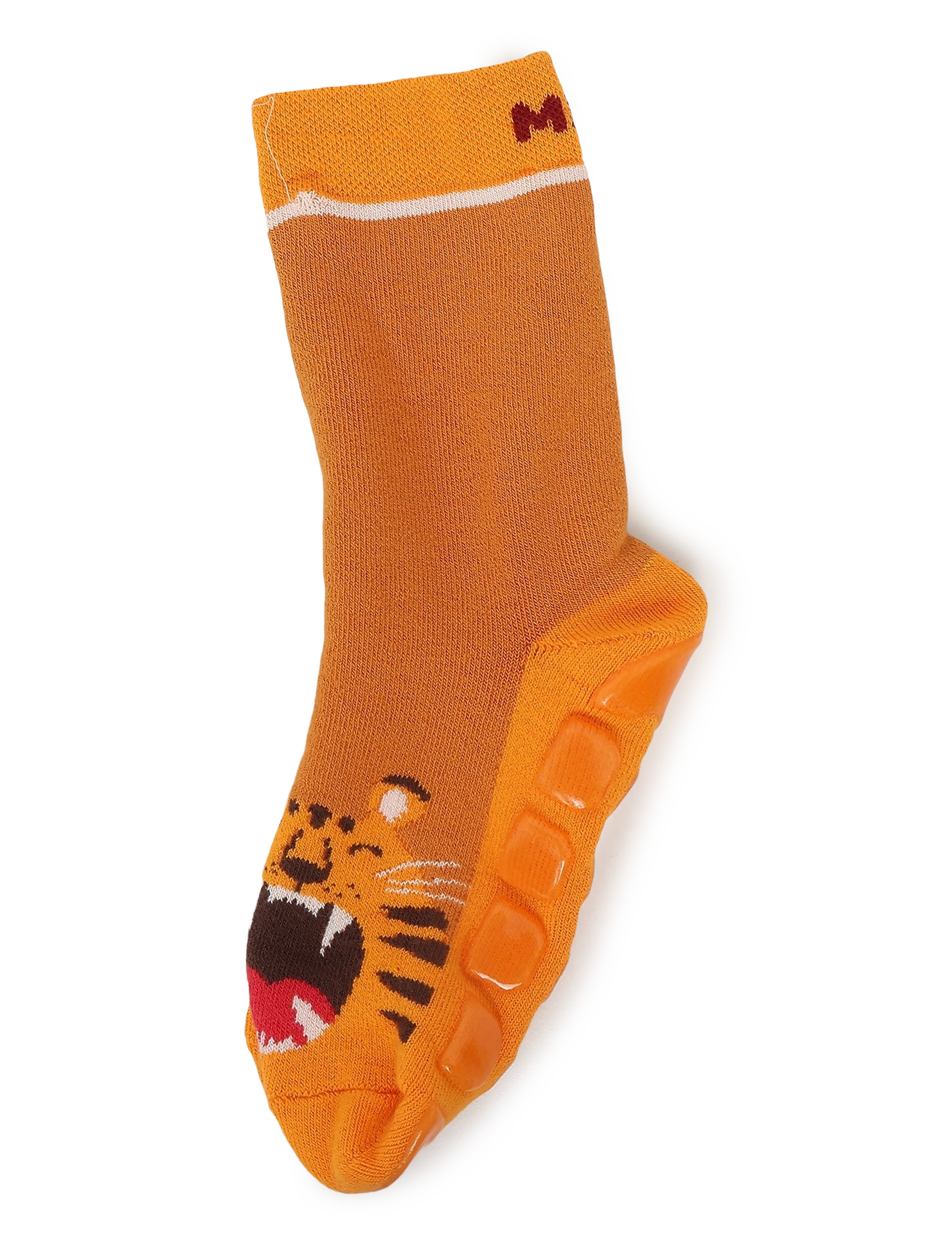 Melton Tiger socks - anti-slip - Halksockor - GOLDEN OCHRE / orange