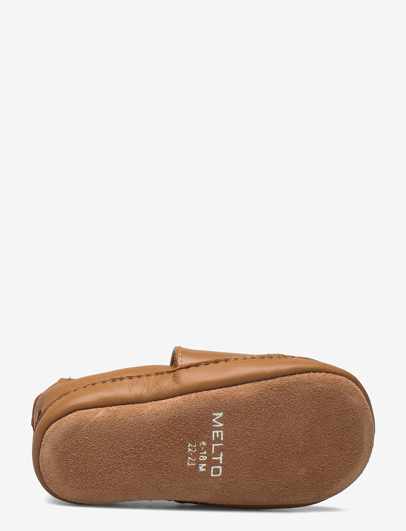 Melton - Leather slippers Police truck - brown - 4