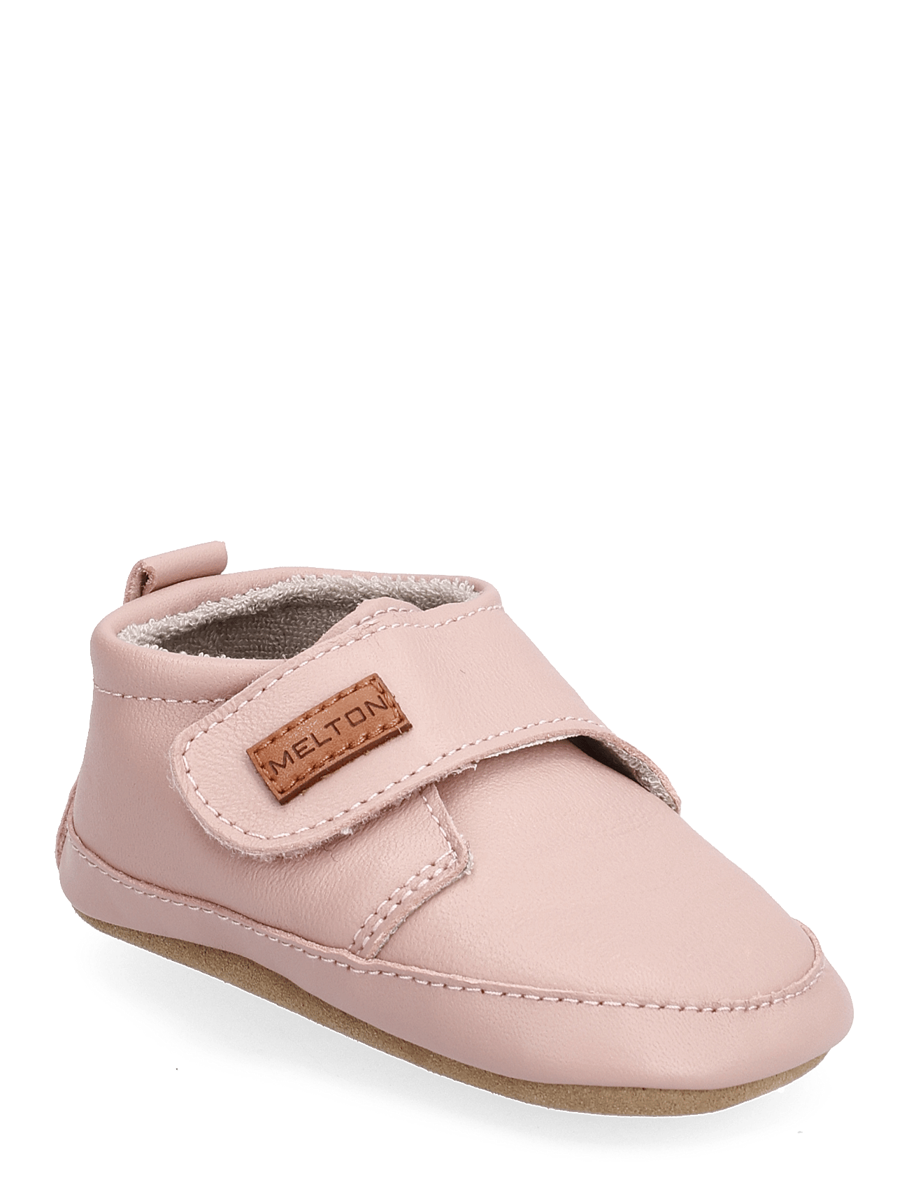 Læder Tøfler Classic Alt Rosa str. 24/25