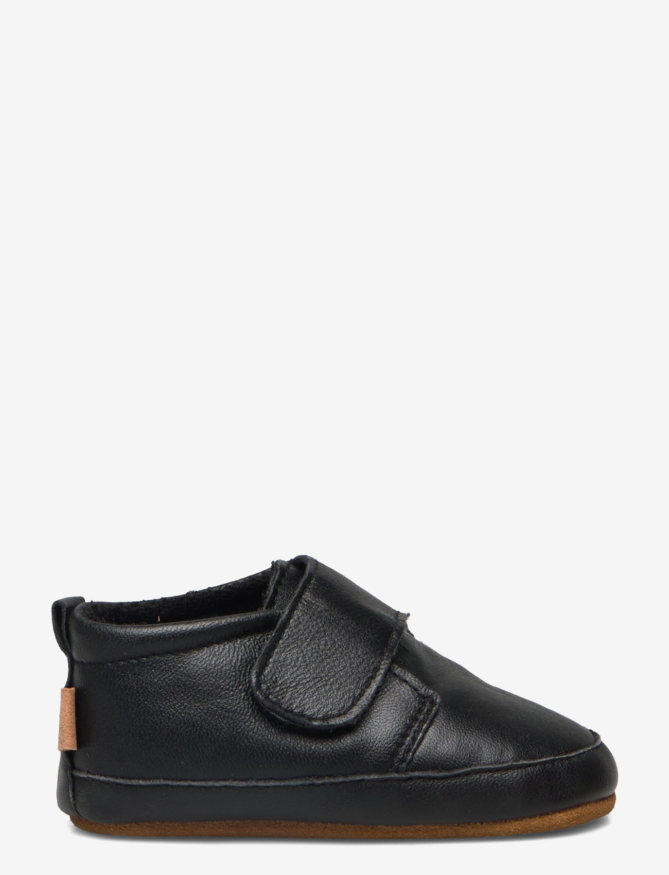 Melton - Classic leather slippers - hjemmesko - black - 1