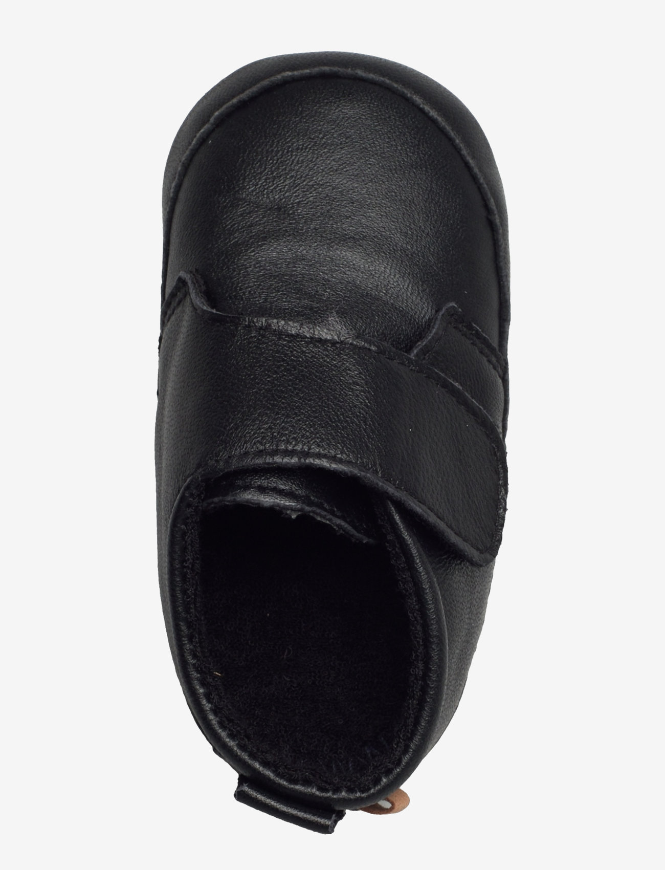 Melton - Classic leather slippers - hjemmesko - black - 3