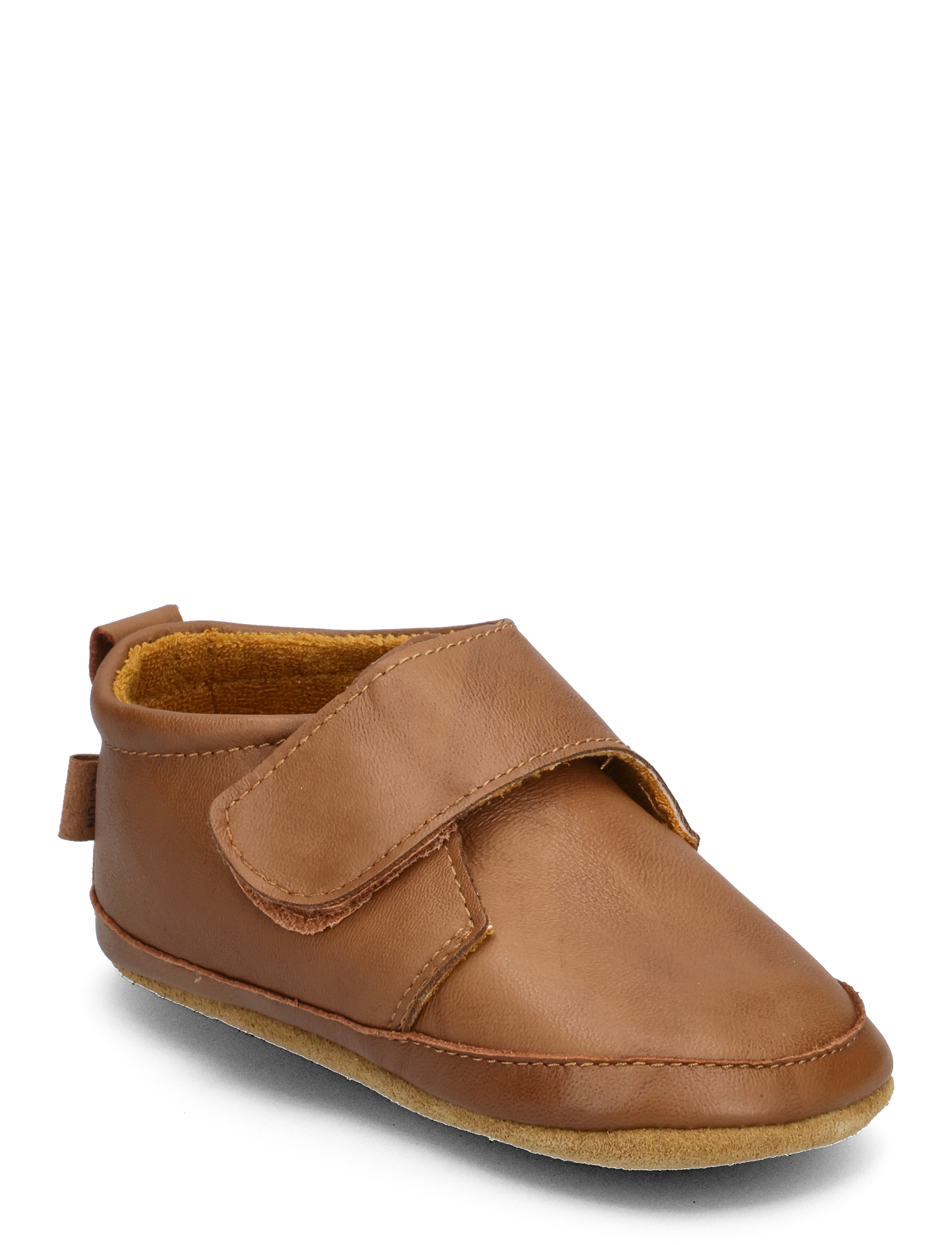 Melton Classic Leather Slippers, 23/24, Schuhe, Braun - Slippers & Indoor Kinder