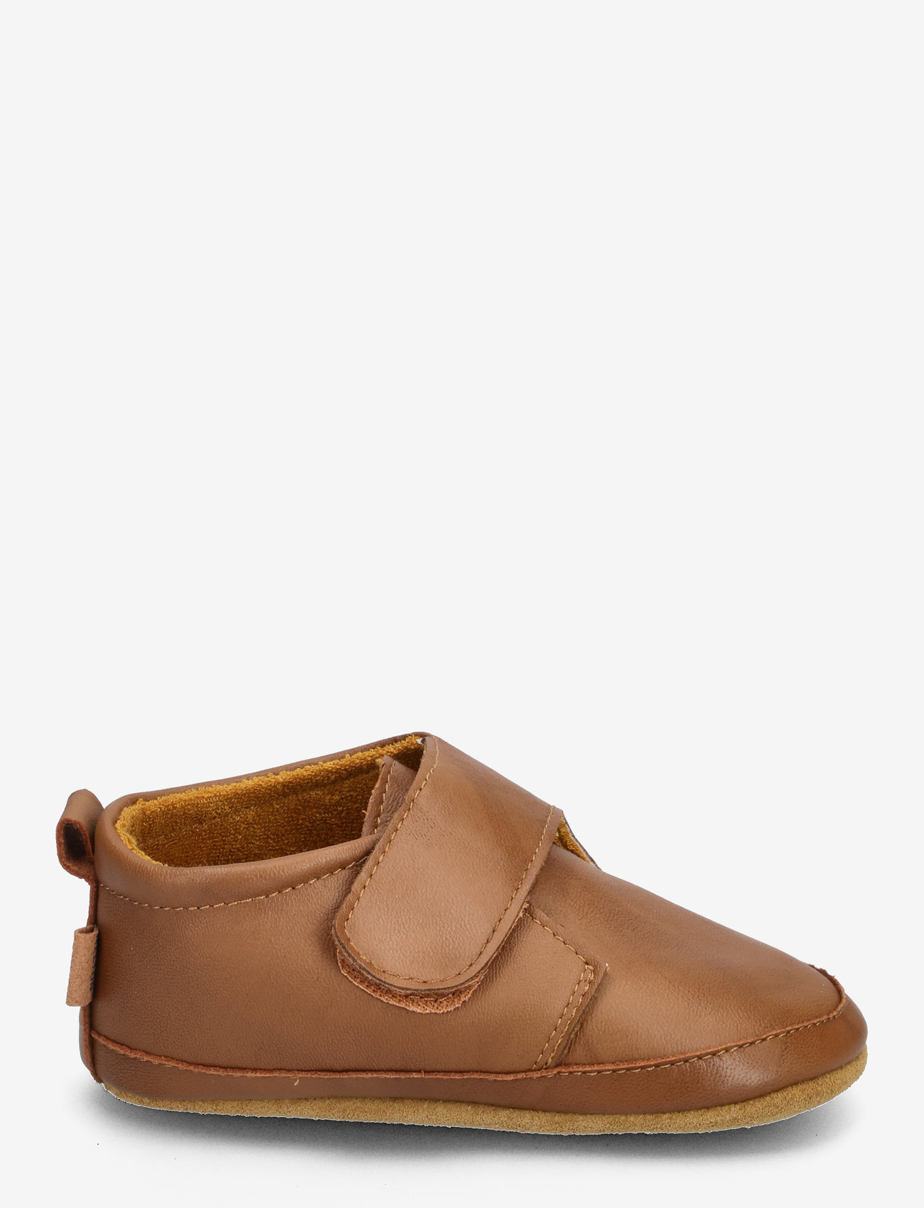 Melton - Classic leather slippers - hjemmesko - cognac - 1