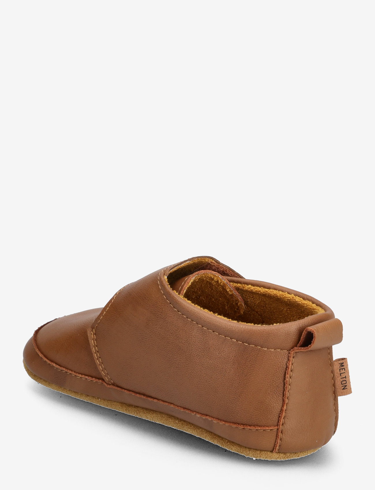 Melton - Classic leather slippers - hjemmesko - cognac - 2