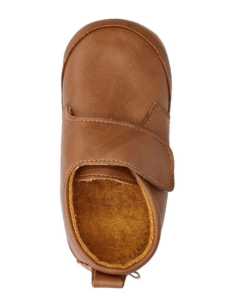 Melton - Classic leather slippers - hjemmesko - cognac - 3