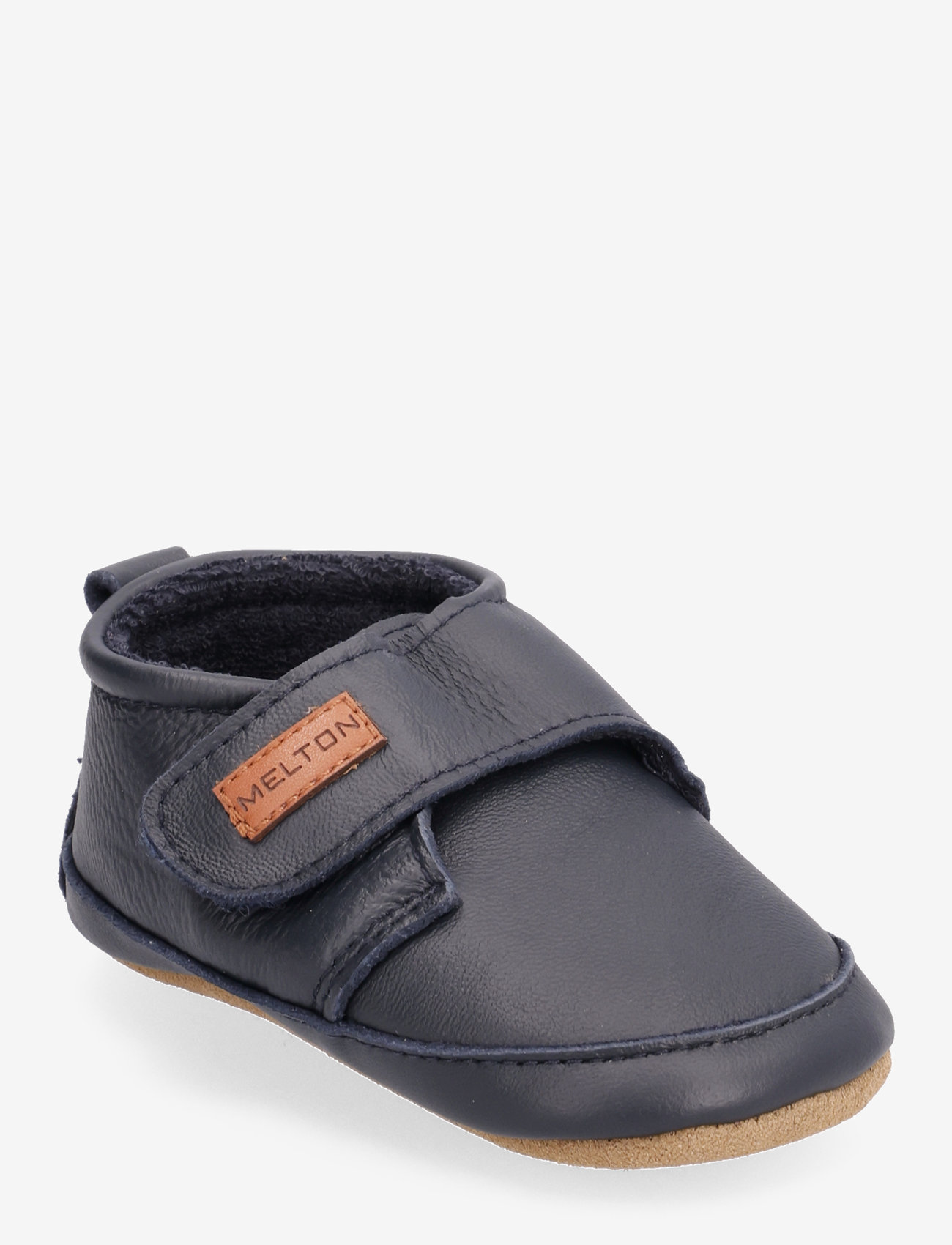 Melton - Classic leather slippers - lowest prices - marine - 0