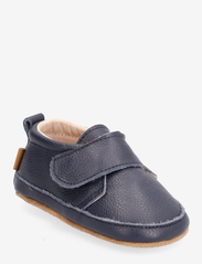 Luxury leather slippers - MARINE