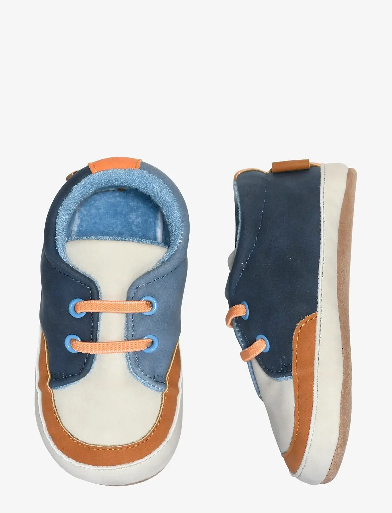 Melton - Sporty slippers - babystrikstøvler - navy academy - 0
