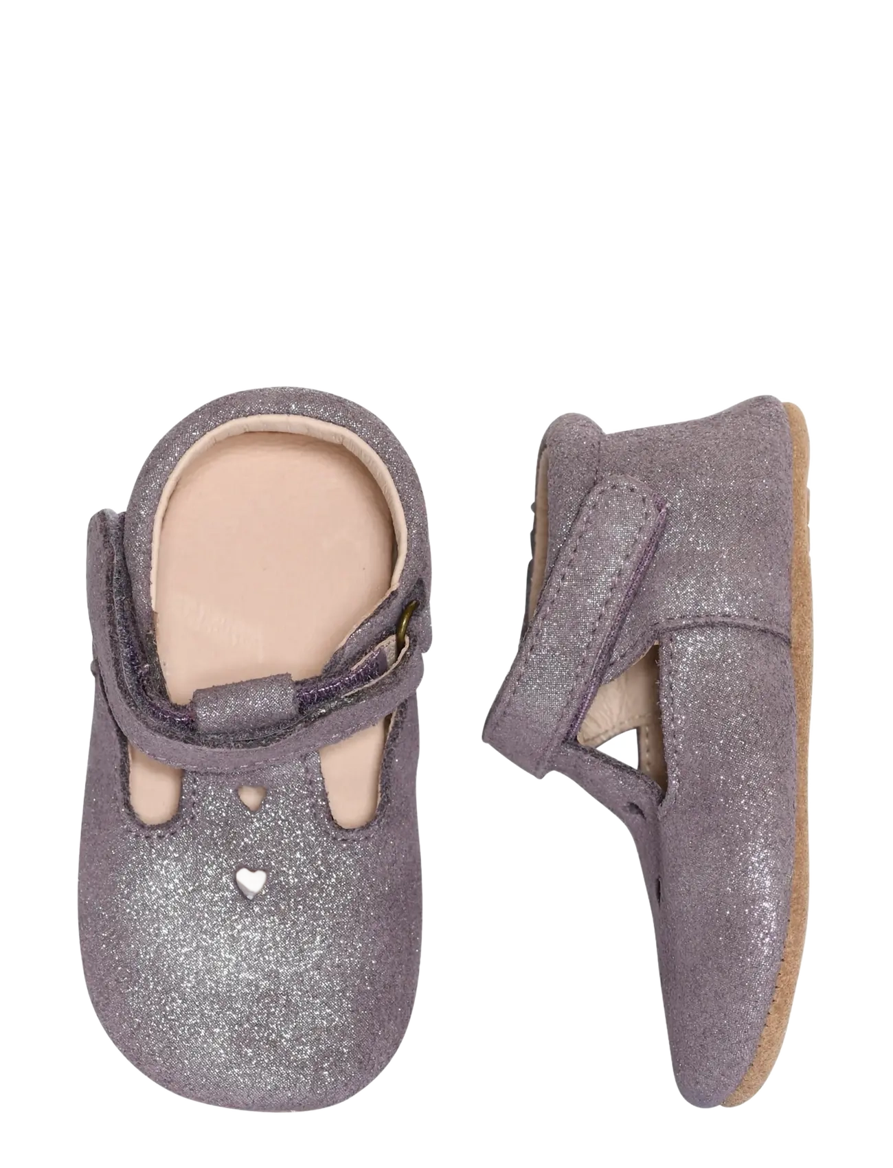 MELTON Mary Jane Leder Hausschuhe Lila - 20/21 - Kinder