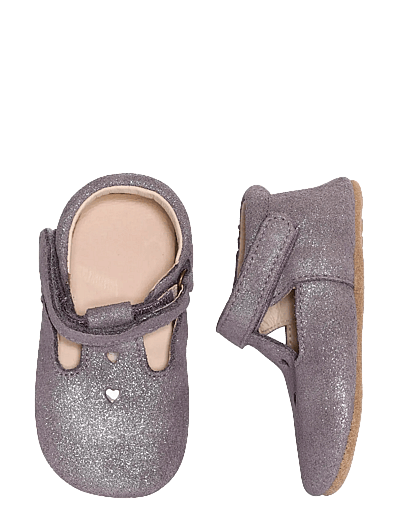 Mary Jane Leather Slippers - Hjemmesko