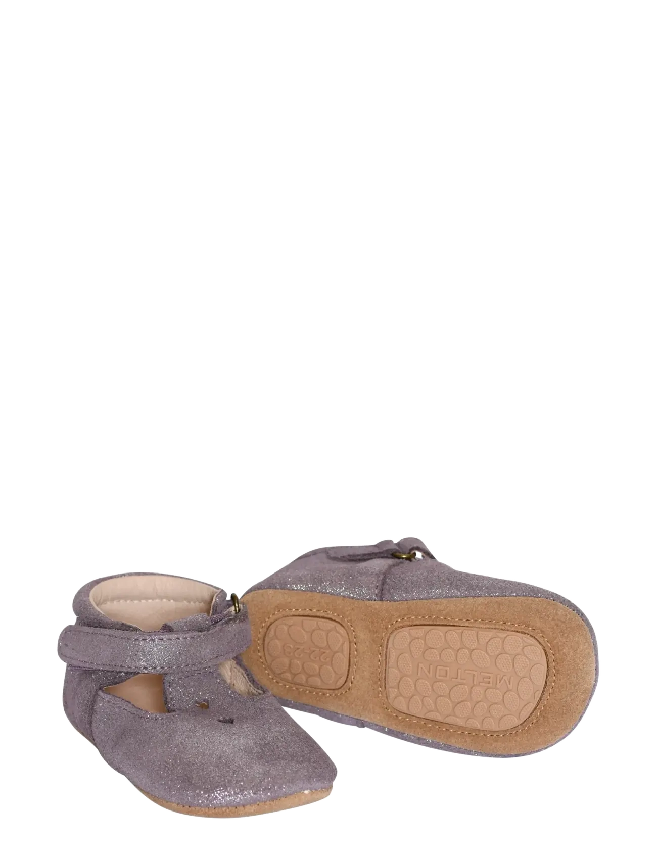 Melton - Mary Jane leather slippers - hausschuhe - purple dove - 1
