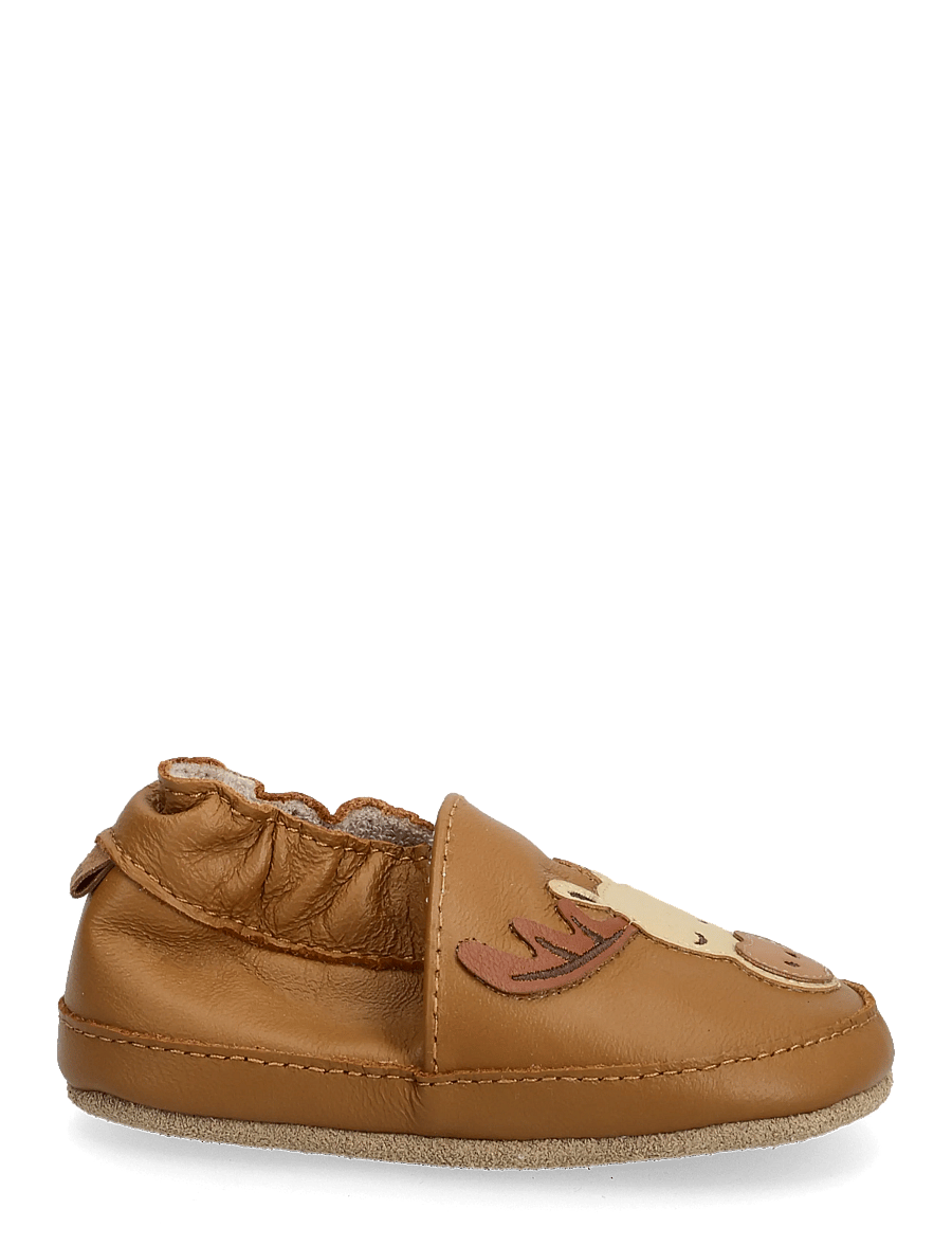 Melton - Moose leather slippers - sussid - cognac - 1