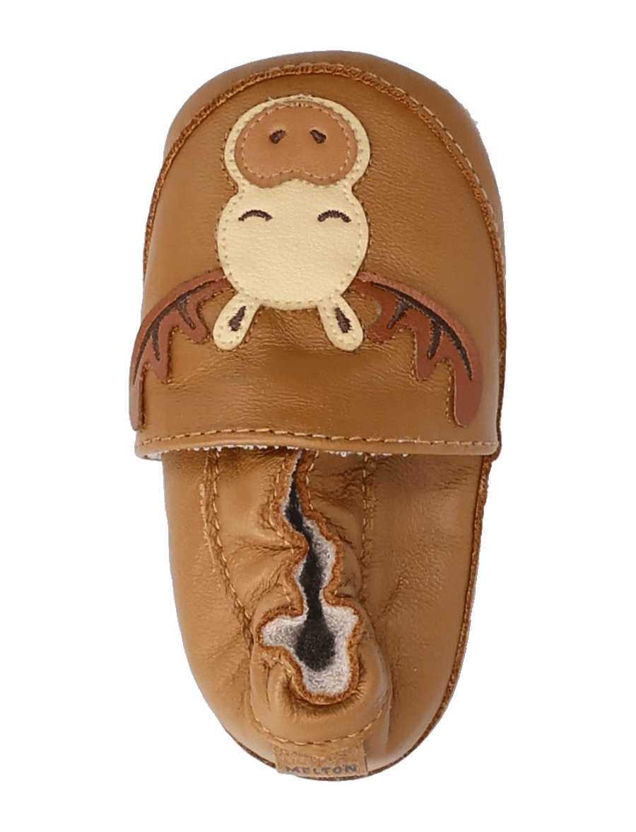 Melton - Moose leather slippers - sussid - cognac - 3