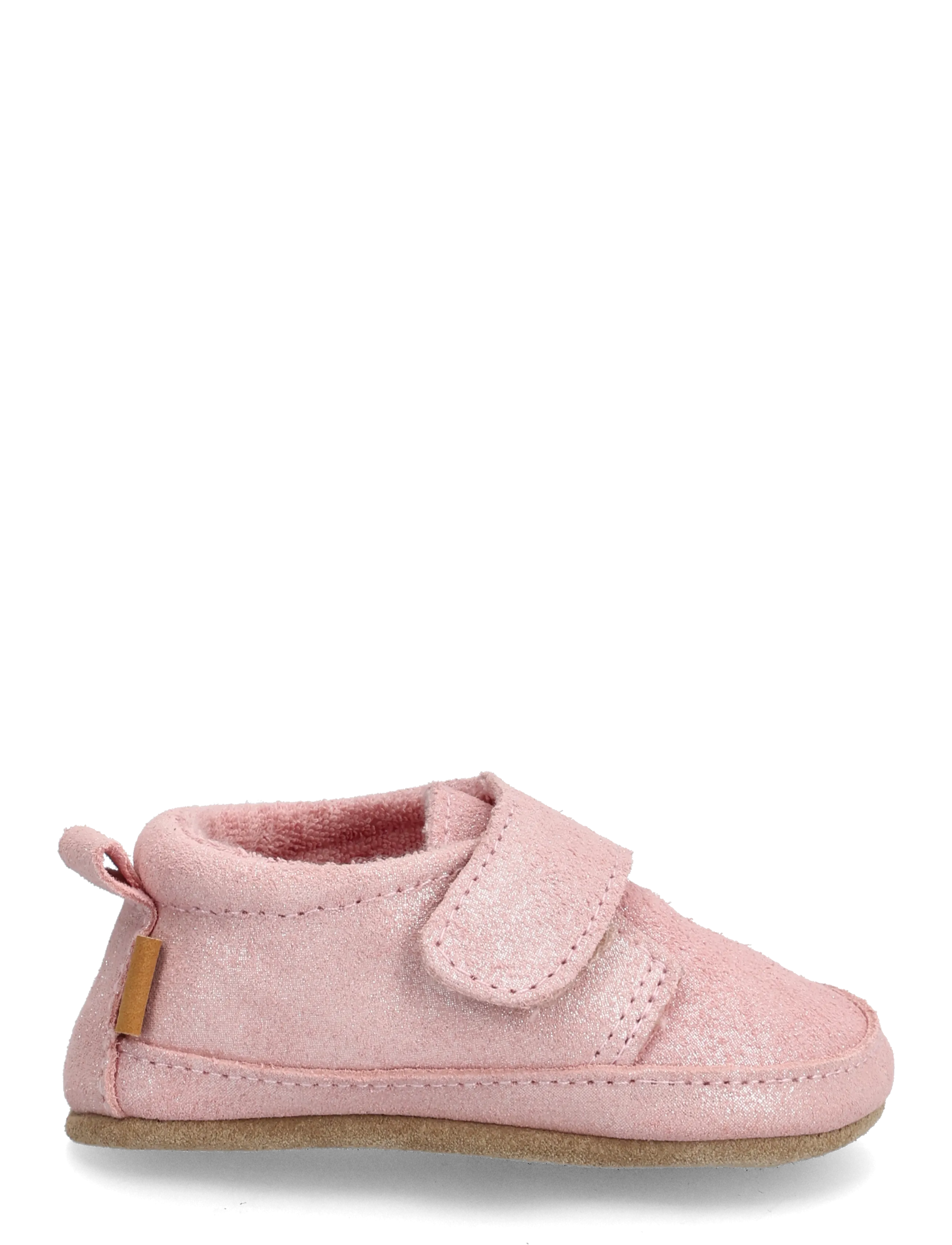 Melton - Shimmer leather slippers - rose grey - 1