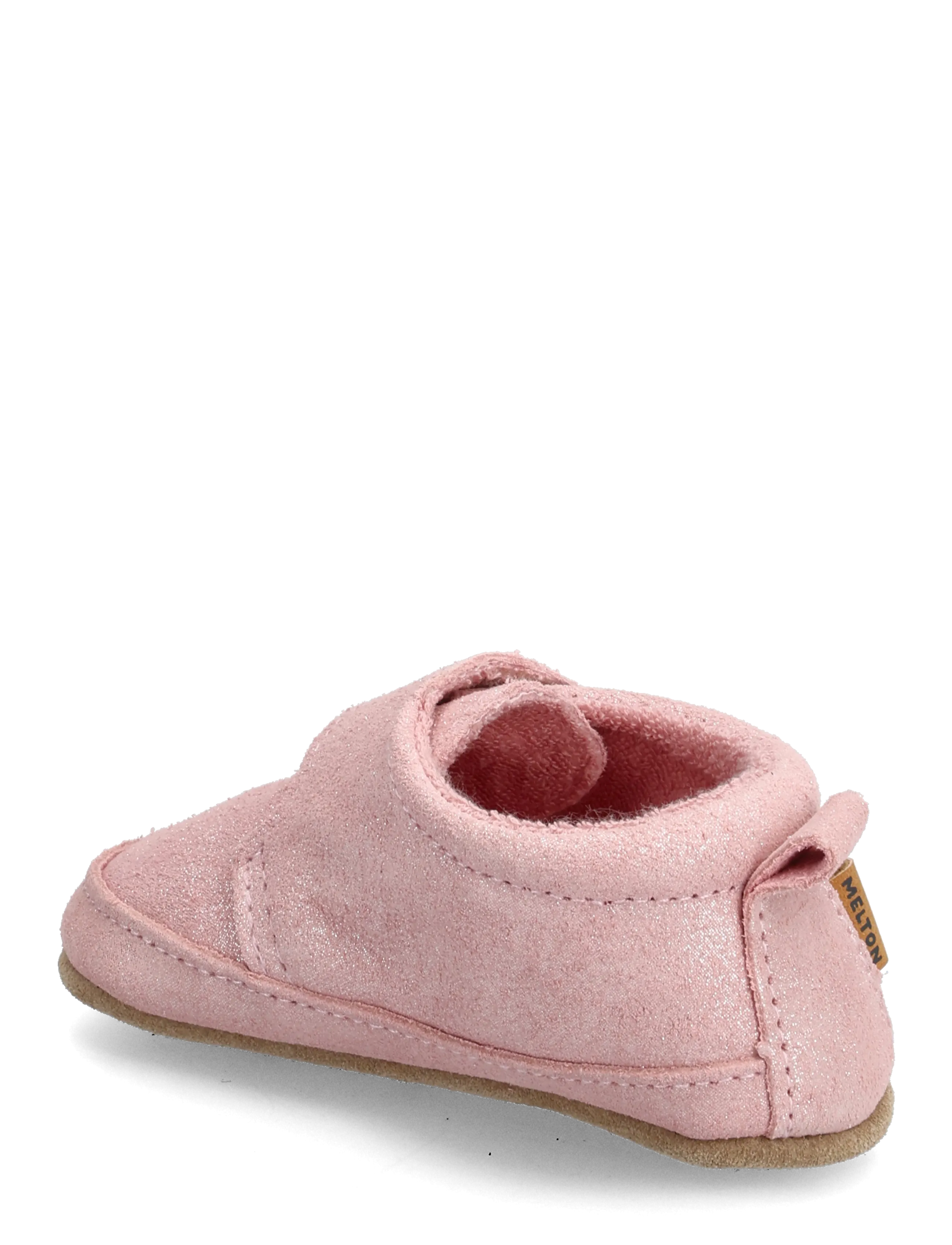 Melton - Shimmer leather slippers - rose grey - 2