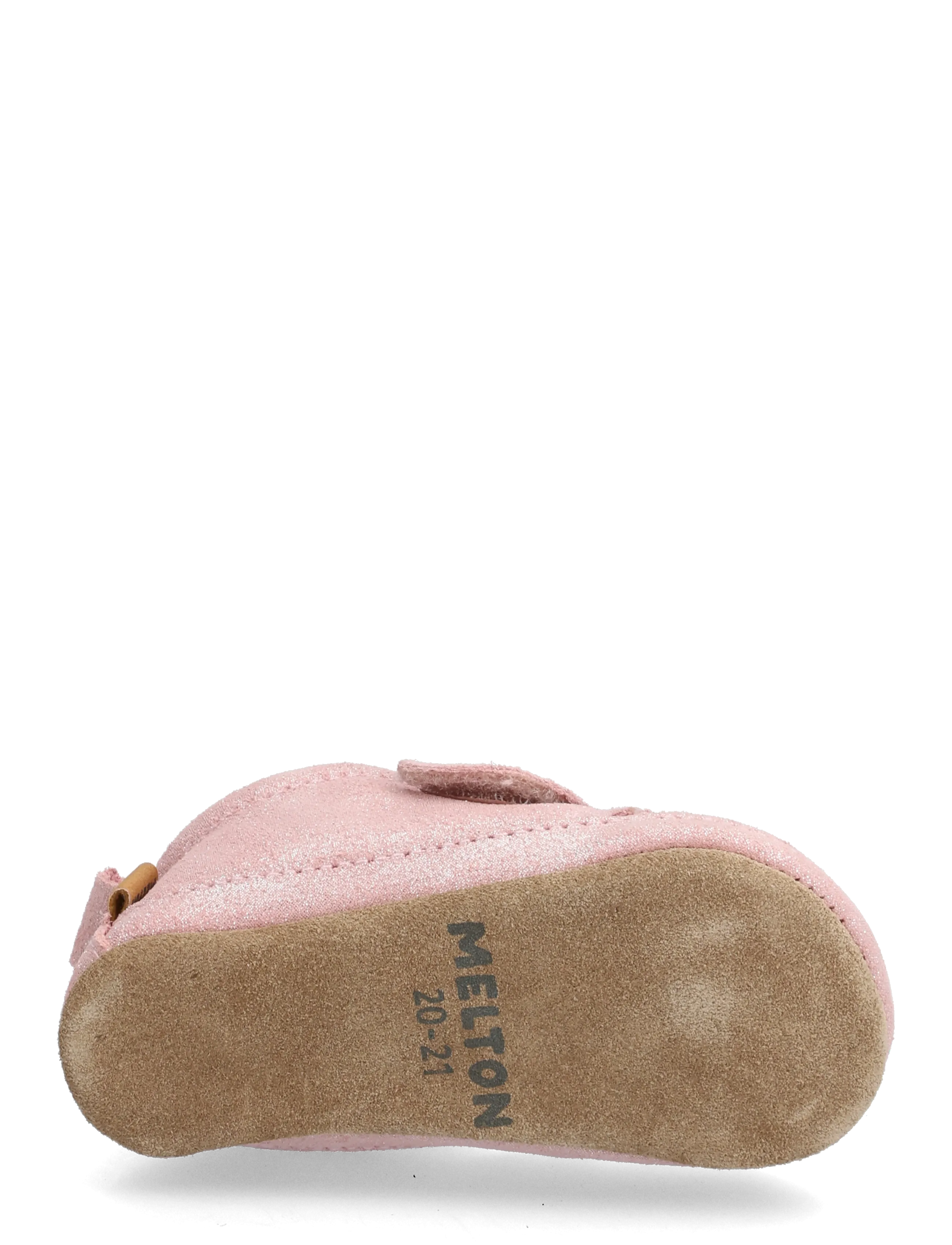 Melton - Shimmer leather slippers - rose grey - 4