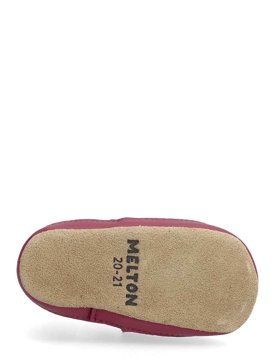 Melton - Carousel leather slippers - red violet - 4