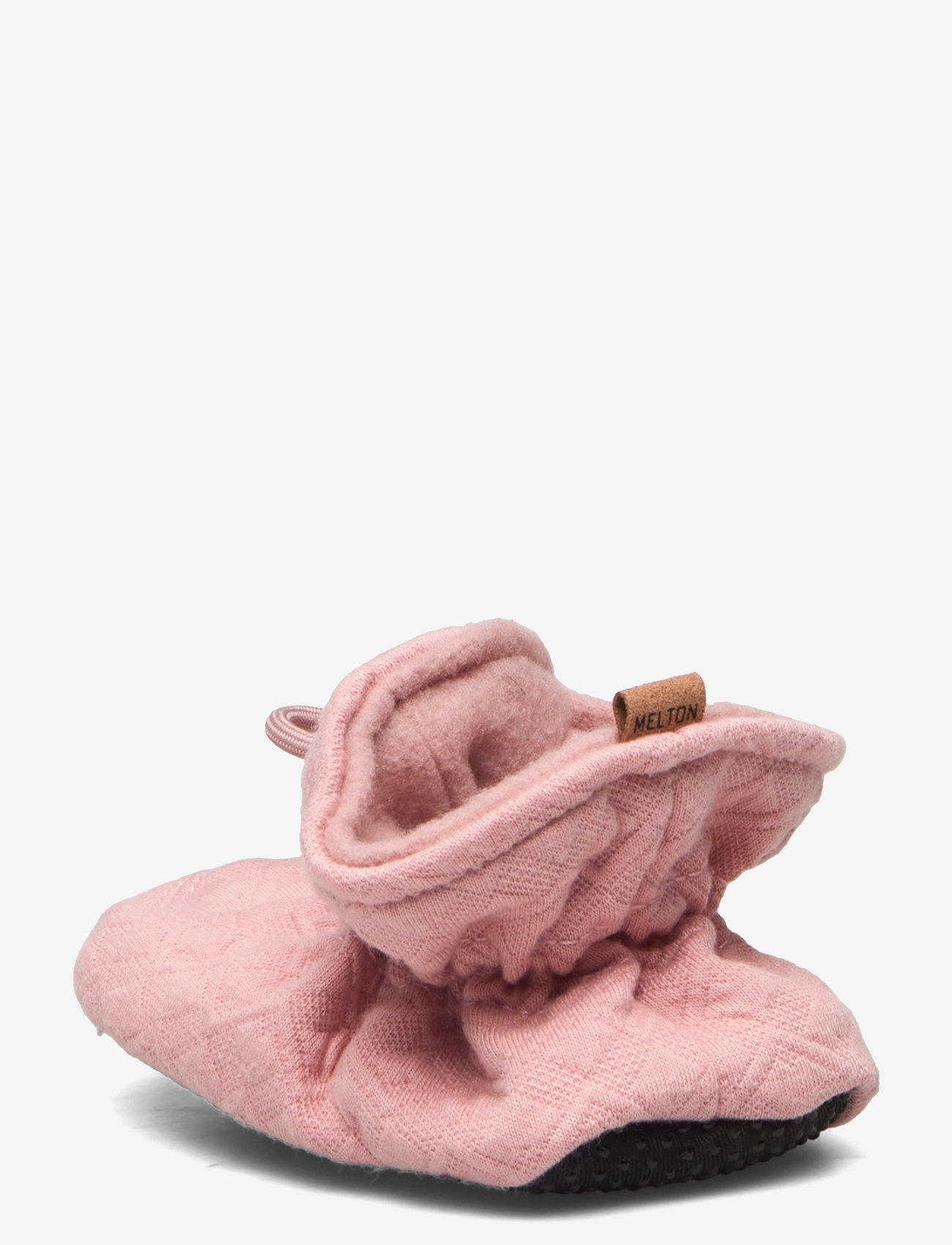 Melton - Quilted textile slippers - baby booties - alt rosa - 2