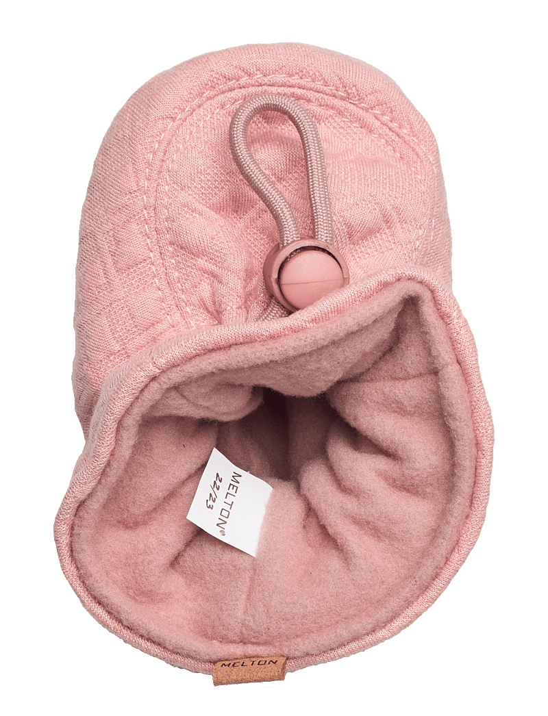 Melton - Quilted textile slippers - baby booties - alt rosa - 3