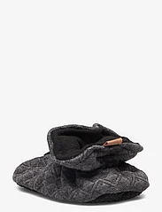 Melton - Cotton jaquard slippers - zemākās cenas - dark grey mel. - 2