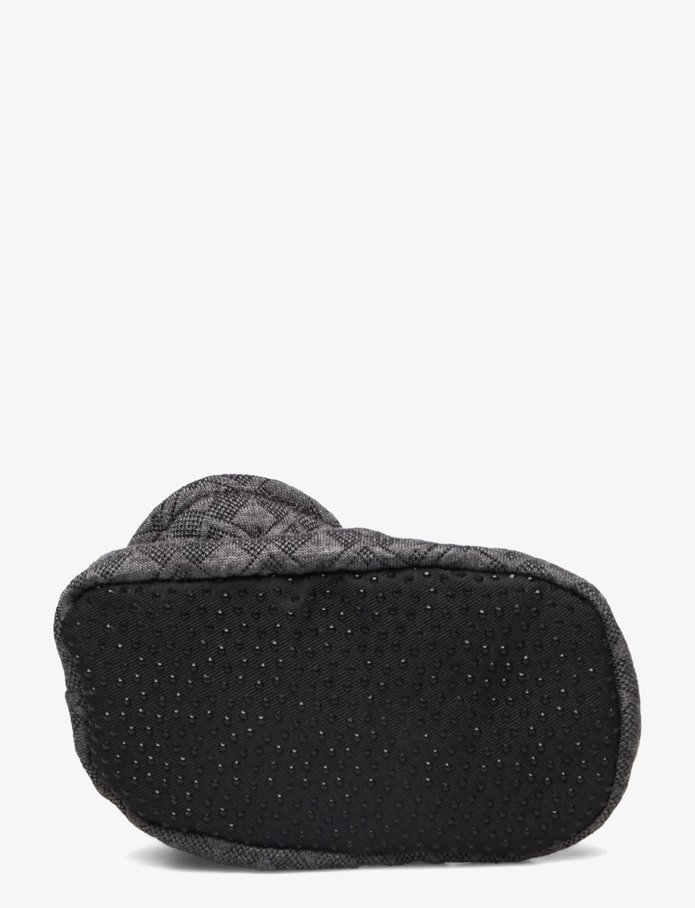 Melton - Quilted textile slippers - baby tossor - dark grey mel. - 4
