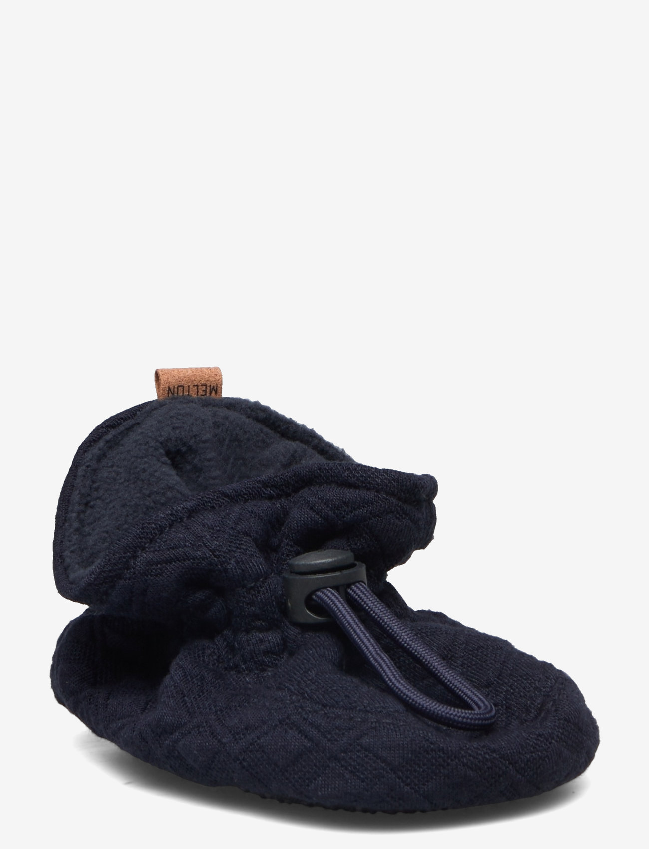 Melton - Quilted textile slippers - baby tossor - marine - 0