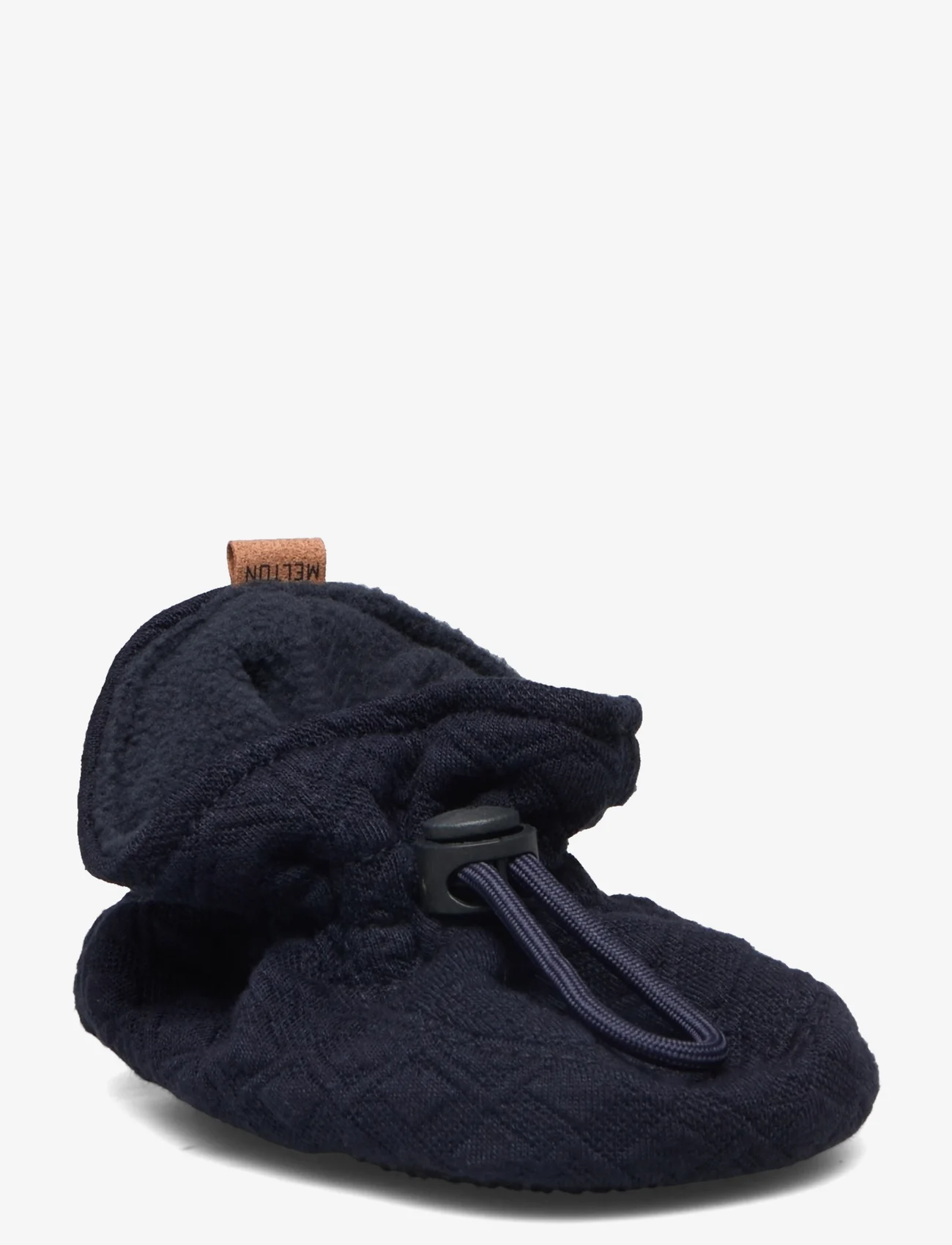 Melton - Cotton jaquard slippers - laveste priser - marine - 0