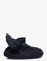 Melton - Cotton jaquard slippers - laagste prijzen - marine - 1