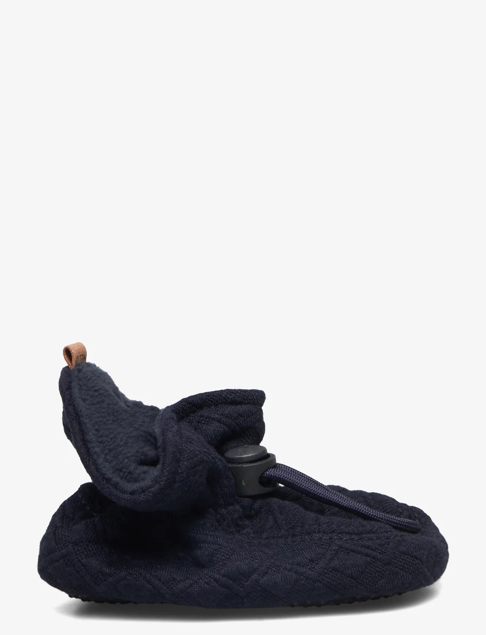 Melton - Quilted textile slippers - babystrikstøvler - marine - 1