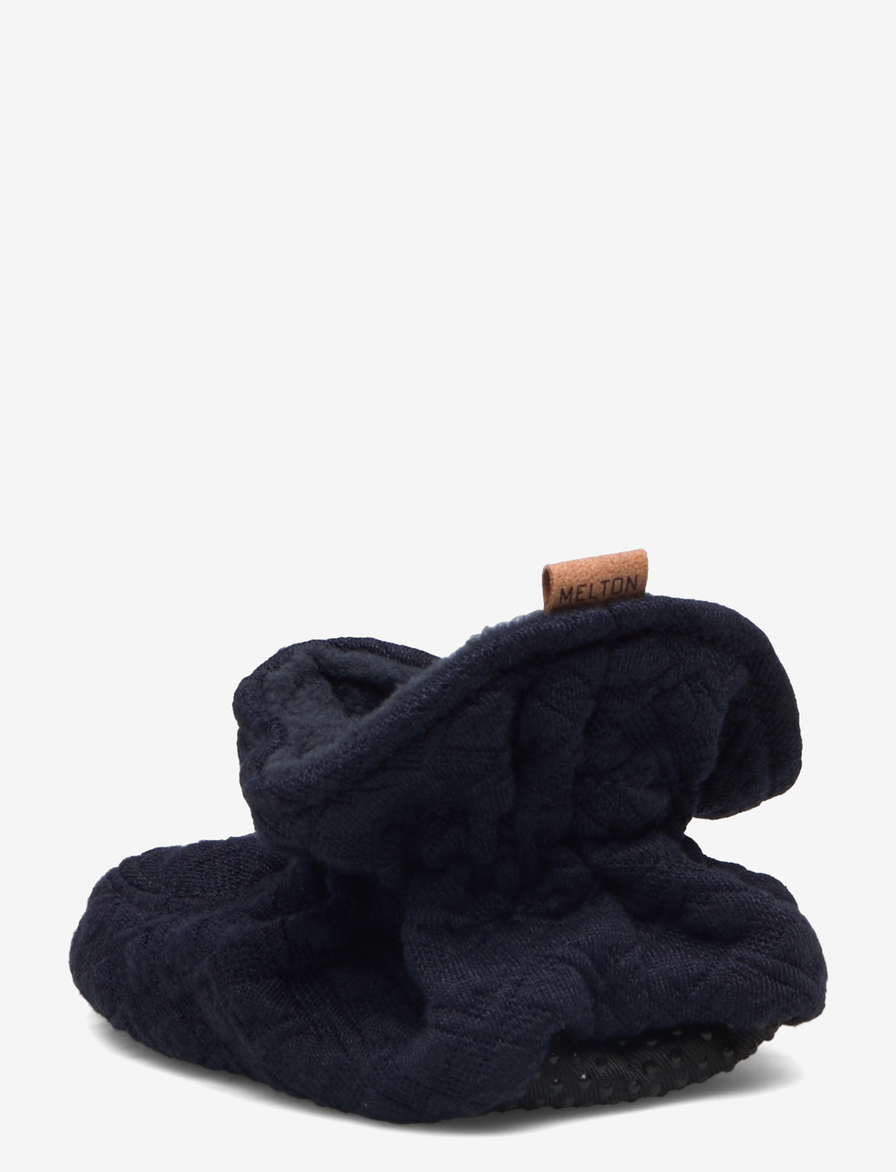 Melton - Quilted textile slippers - baby tossor - marine - 2