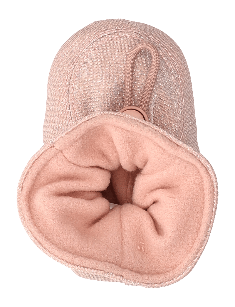 Melton - Glitter textile slippers - slippers - alt rosa - 3
