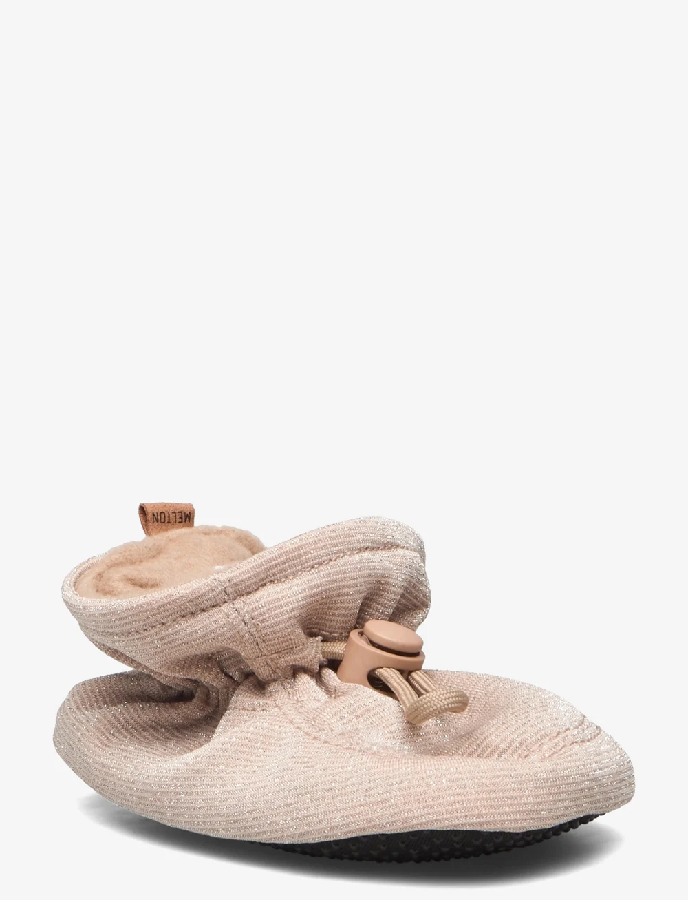 Melton - Glitter textile slippers - tossut - gold glitter - 0