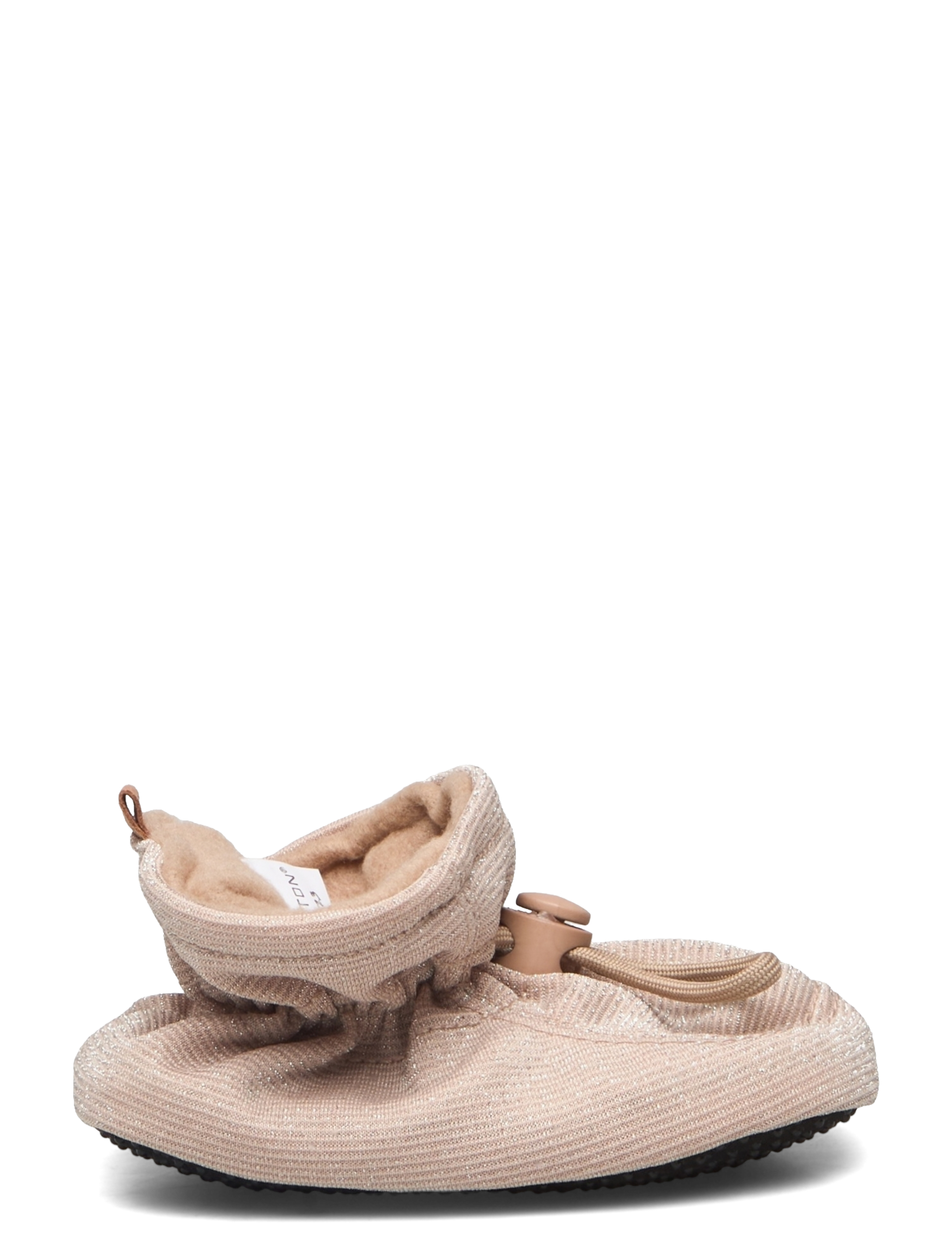 Melton - Glitter textile slippers - die niedrigsten preise - gold glitter - 1