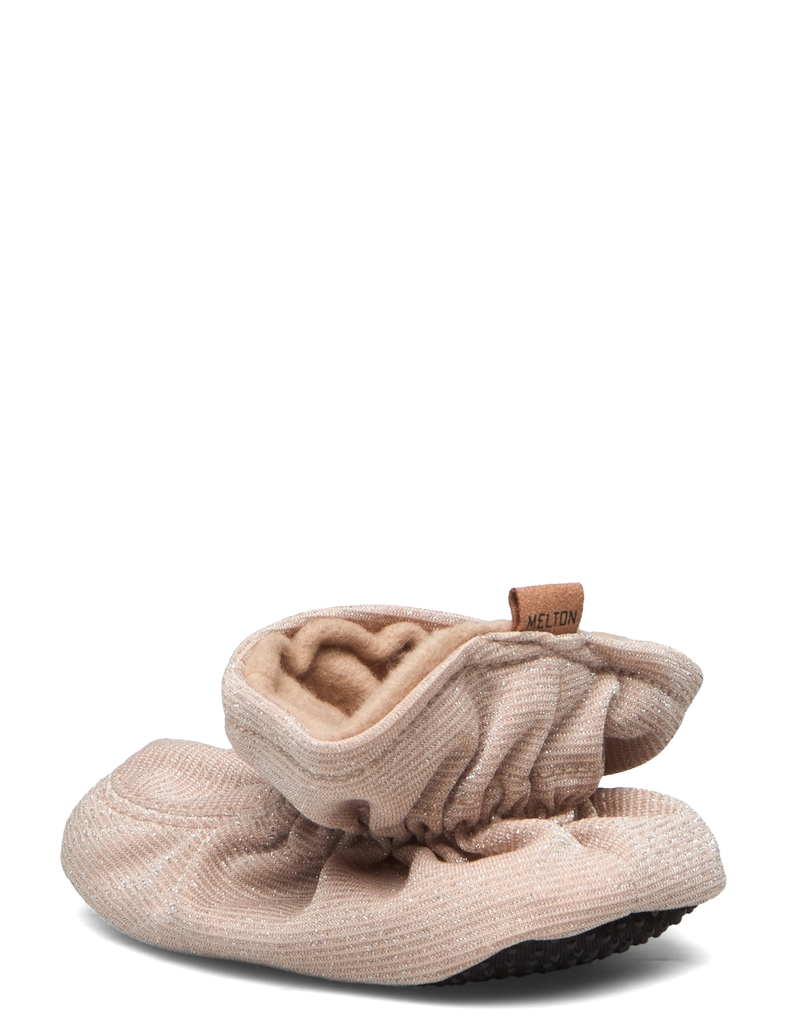Melton - Glitter textile slippers - Šlepetės - gold glitter - 2
