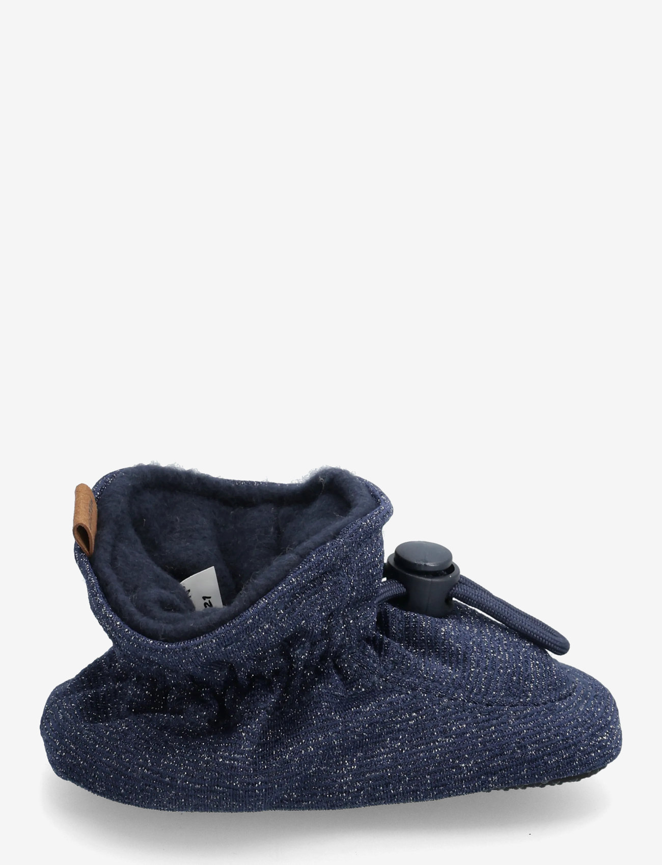 Melton - Glitter textile slippers - sussid - marine - 1