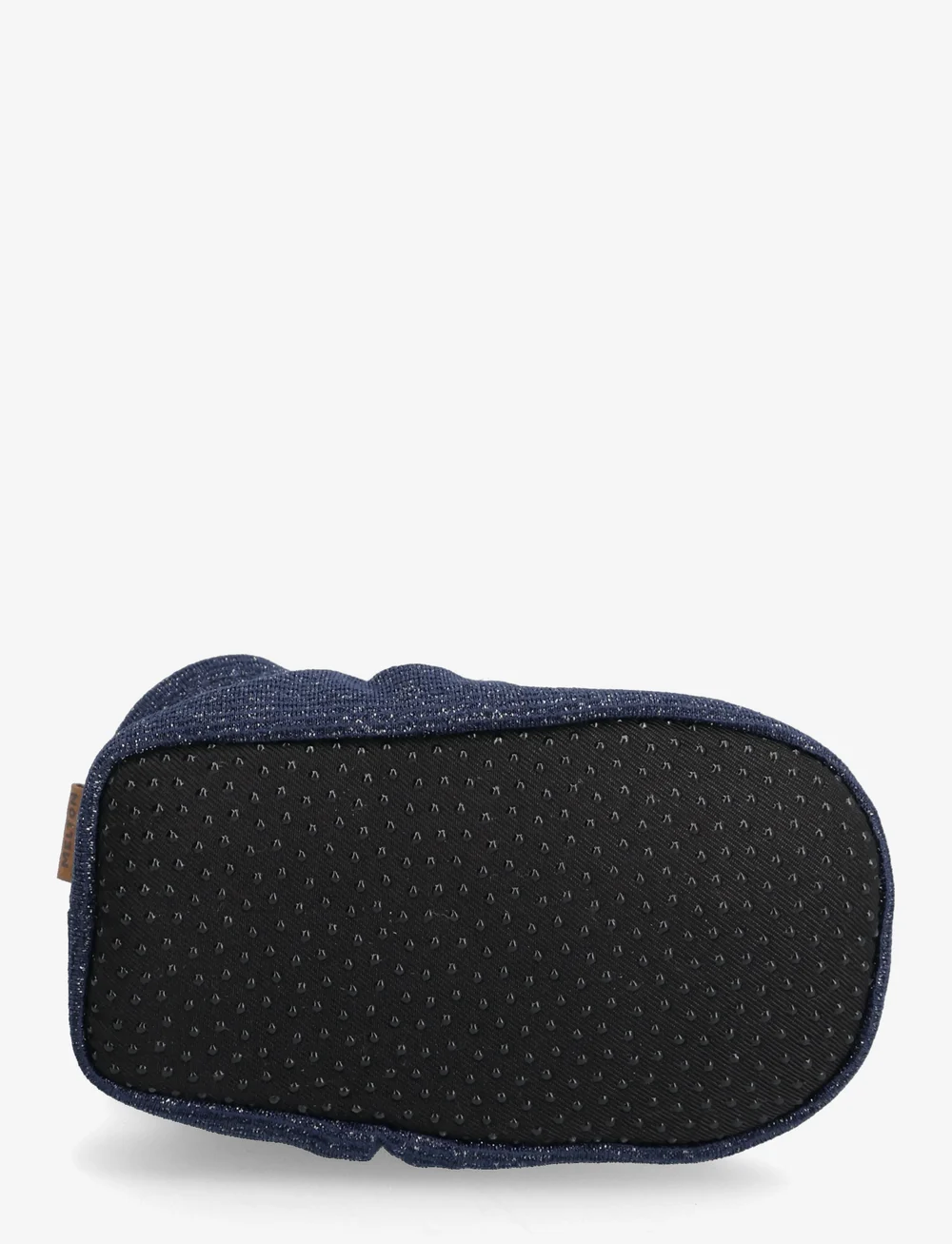 Melton - Glitter textile slippers - inneskor - marine - 4