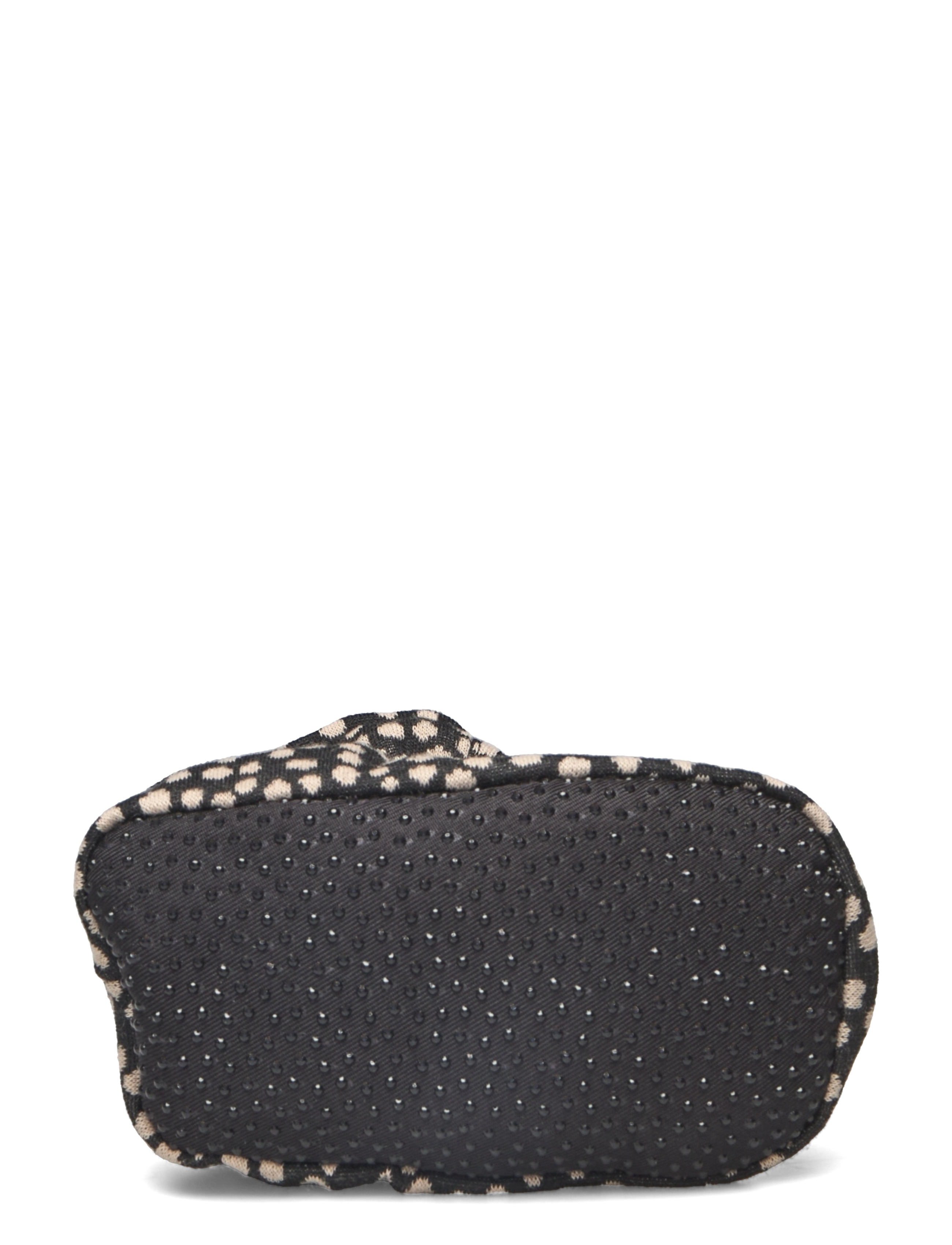 Melton - Spots textile slippers - black - 4