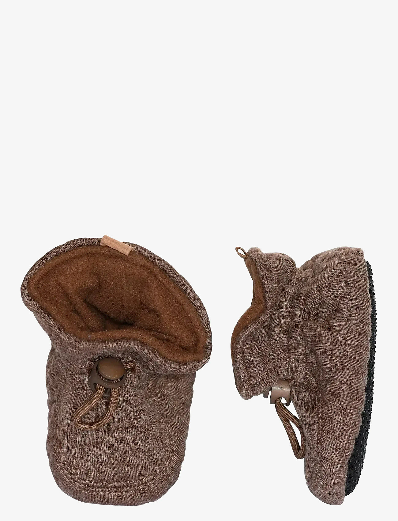 Melton - Structure textile slippers - babylaarzen - denver melange - 0