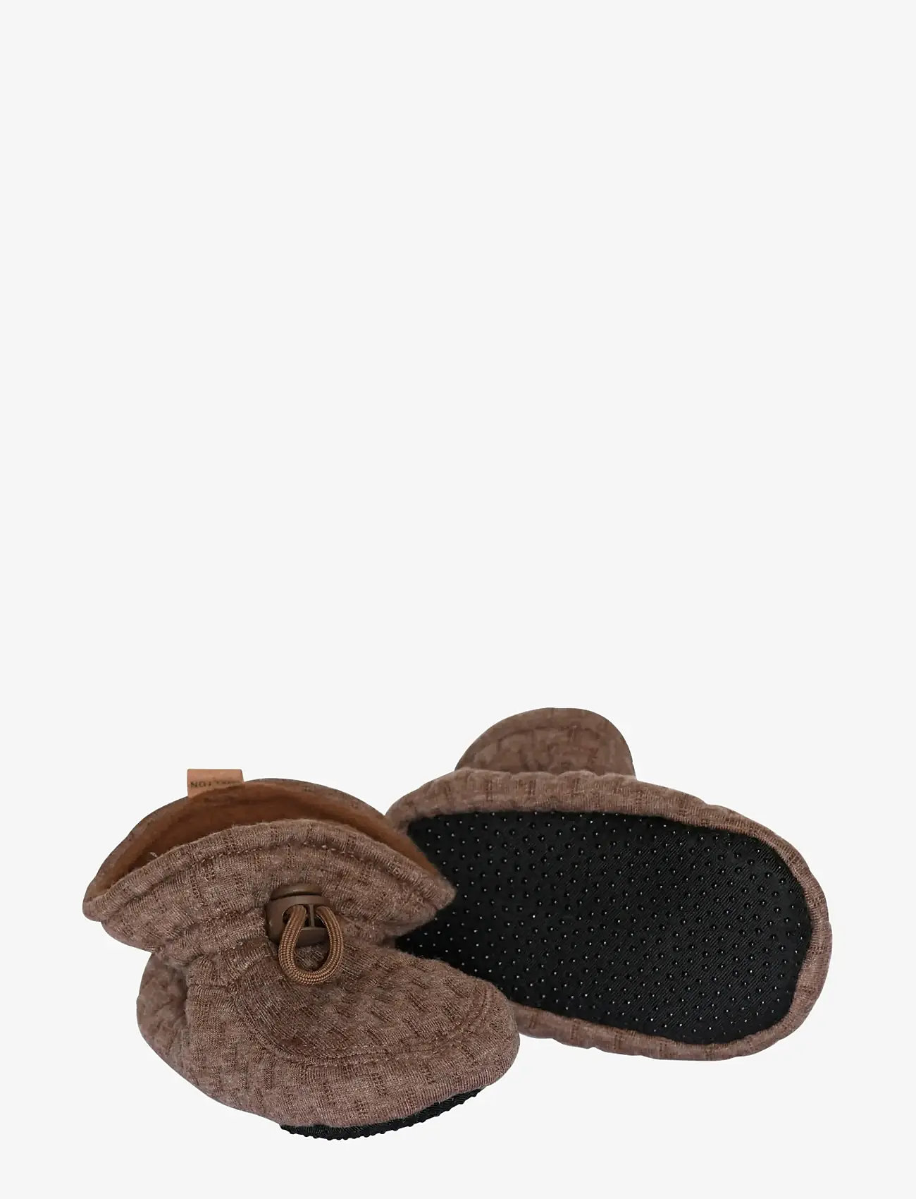 Melton - Structure textile slippers - babylaarzen - denver melange - 1