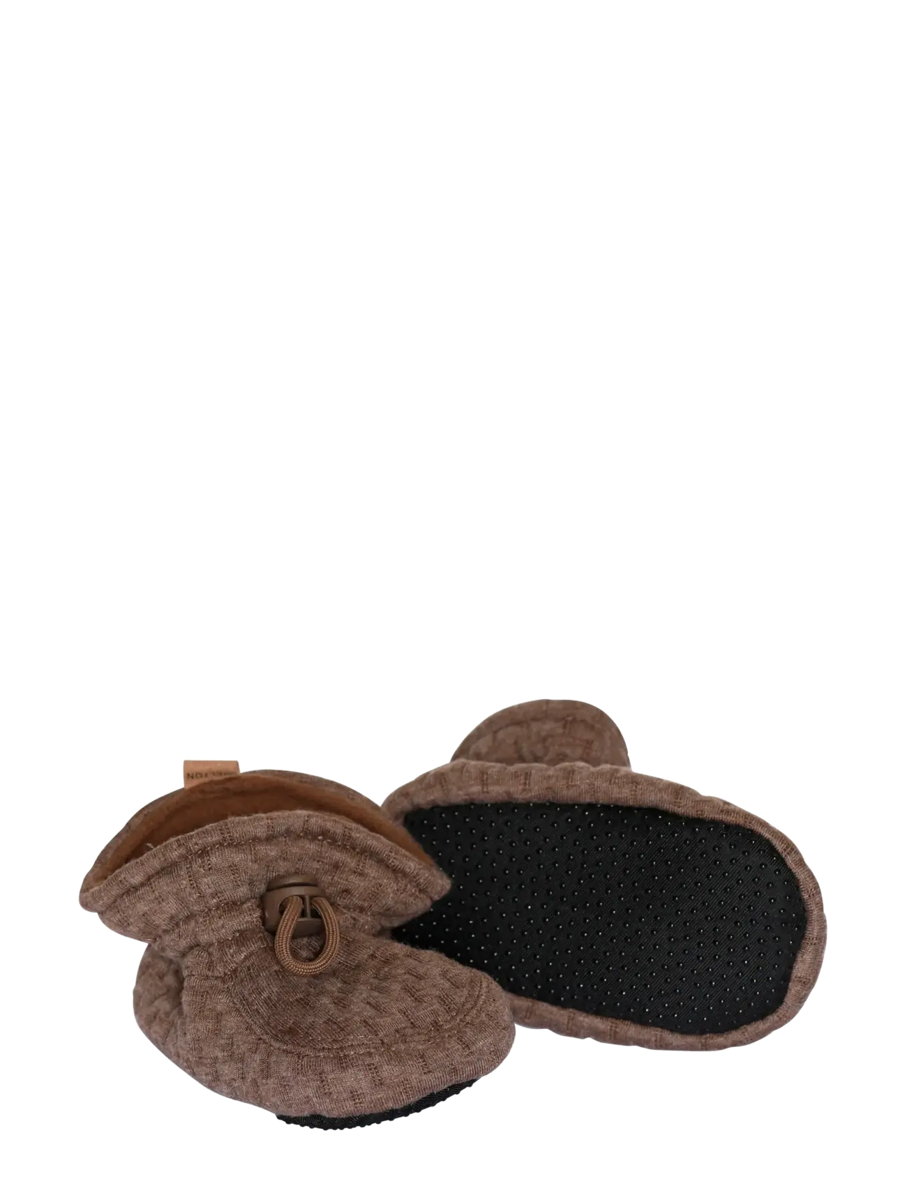 Melton - Structure textile slippers - babystrikstøvler - denver melange - 1