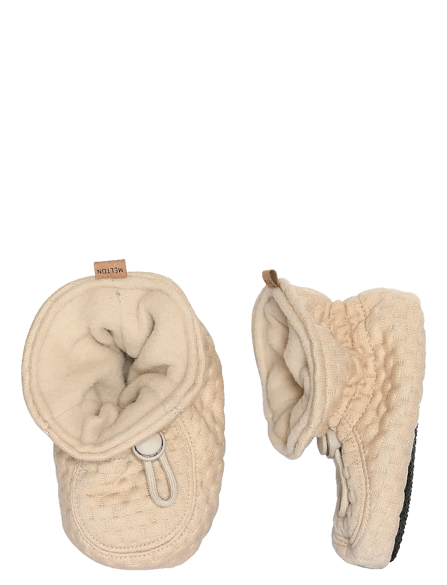 Melton - Structure textile slippers - baby-schuhe - mojave dessert - 0