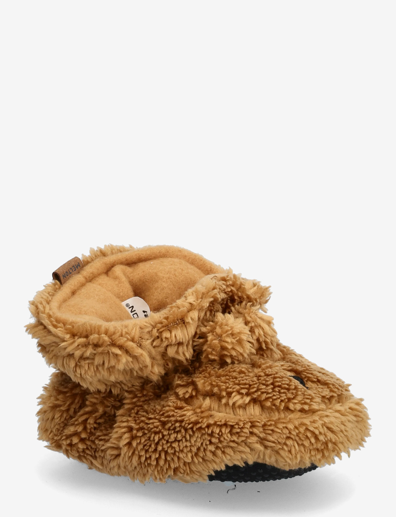 Melton - Bear fluffy slippers - inneskor - apple cinnamon - 0