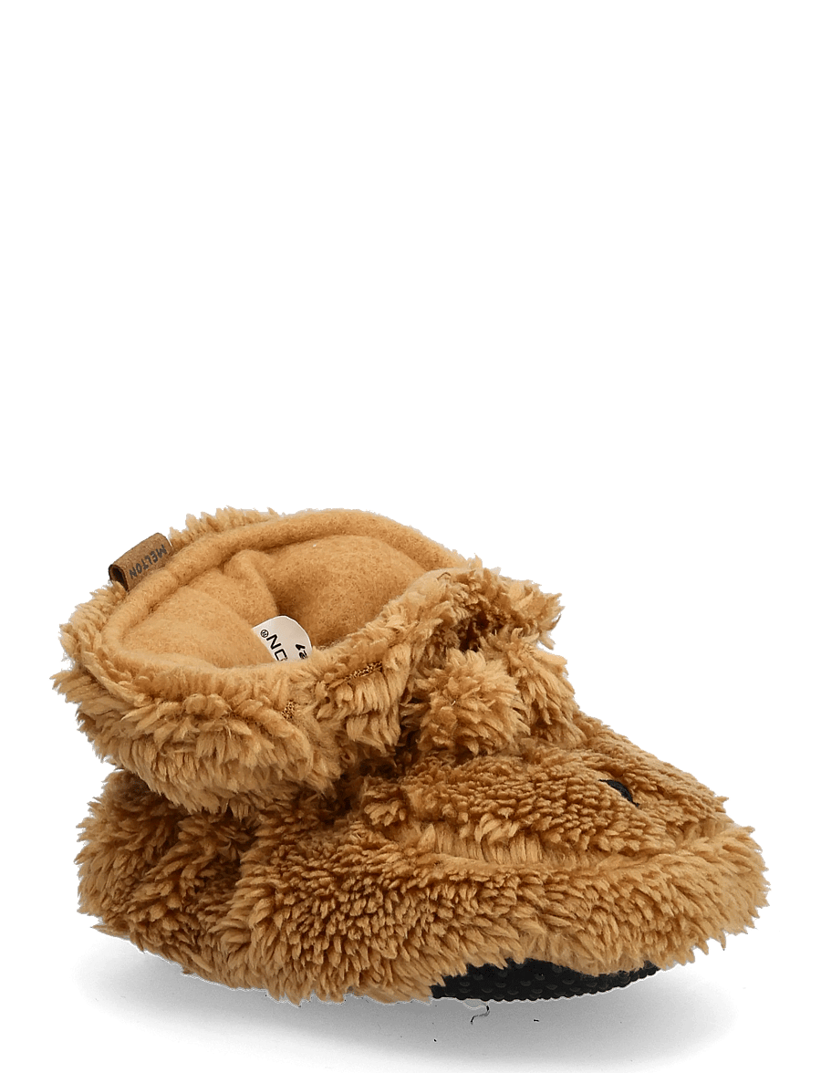 Melton - Bear fluffy slippers - sussid - apple cinnamon - 0