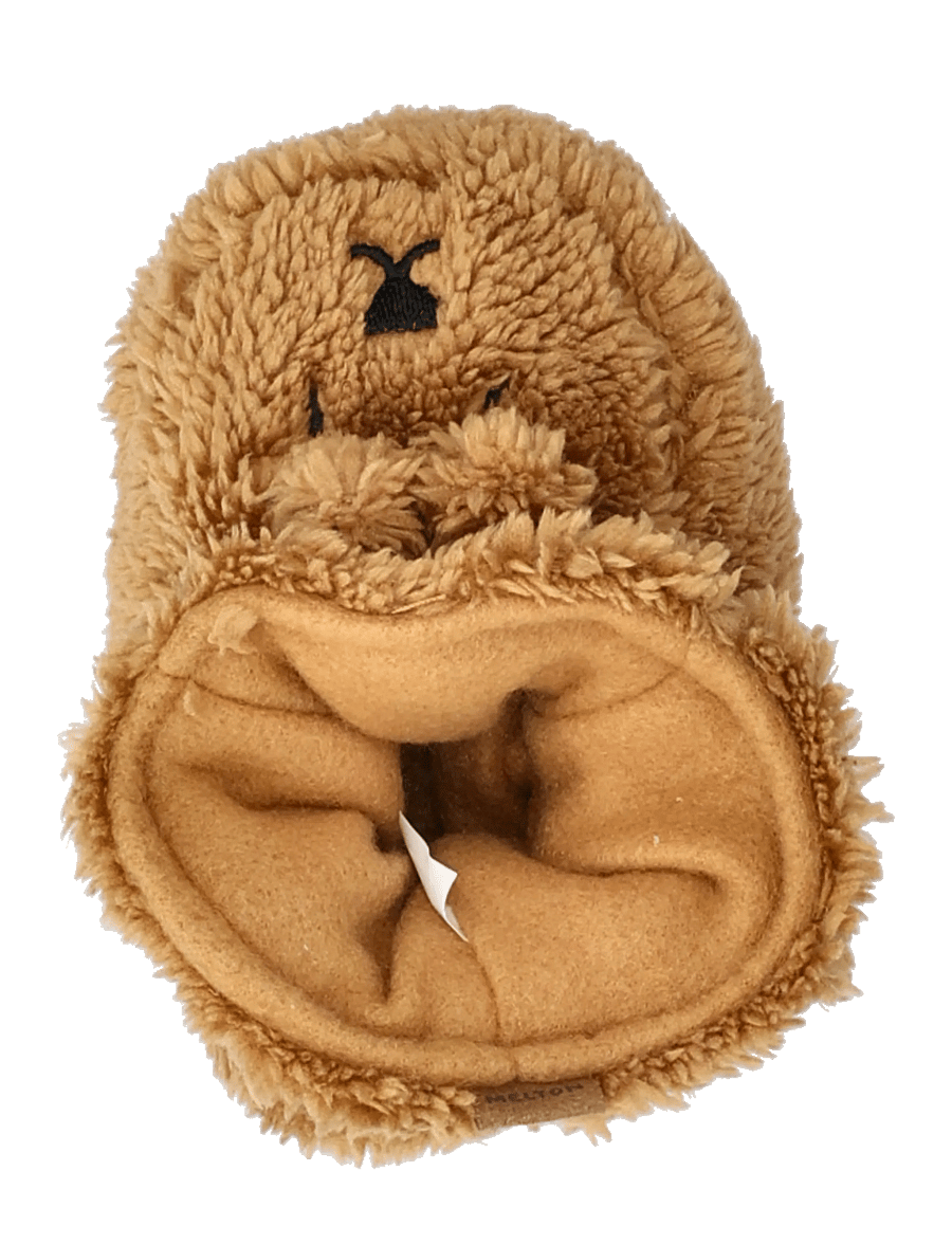 Melton - Bear fluffy slippers - sussid - apple cinnamon - 3