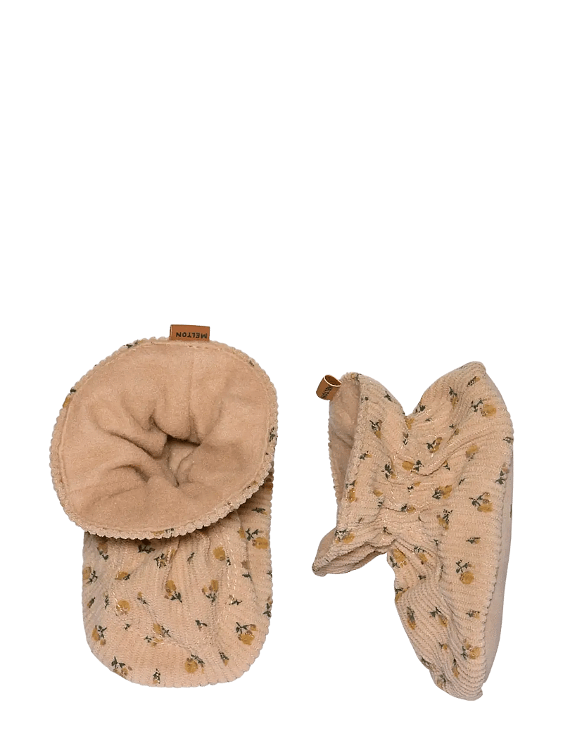 Melton - Floral textile slippers - gaveidéer - apple cinnamon - 0