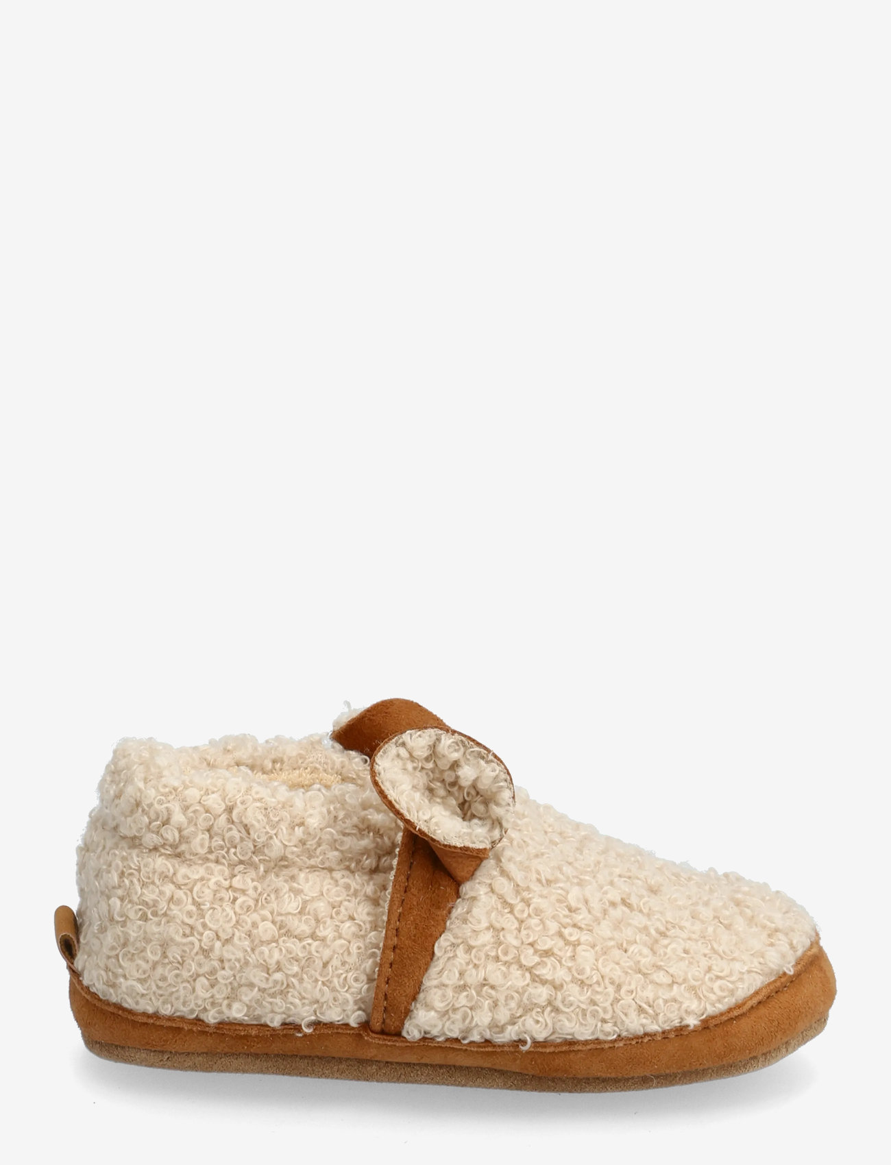 Melton - Fuzzy teddy slippers - oxford tan - 1