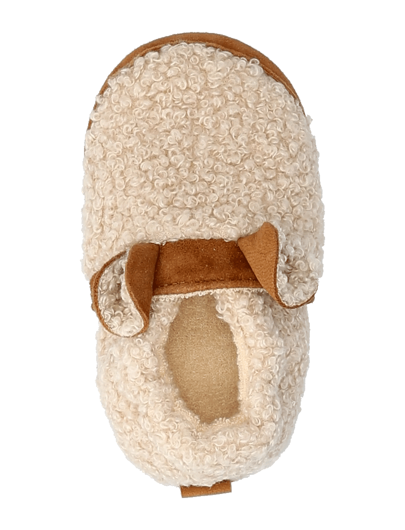 Melton - Fuzzy teddy slippers - oxford tan - 3