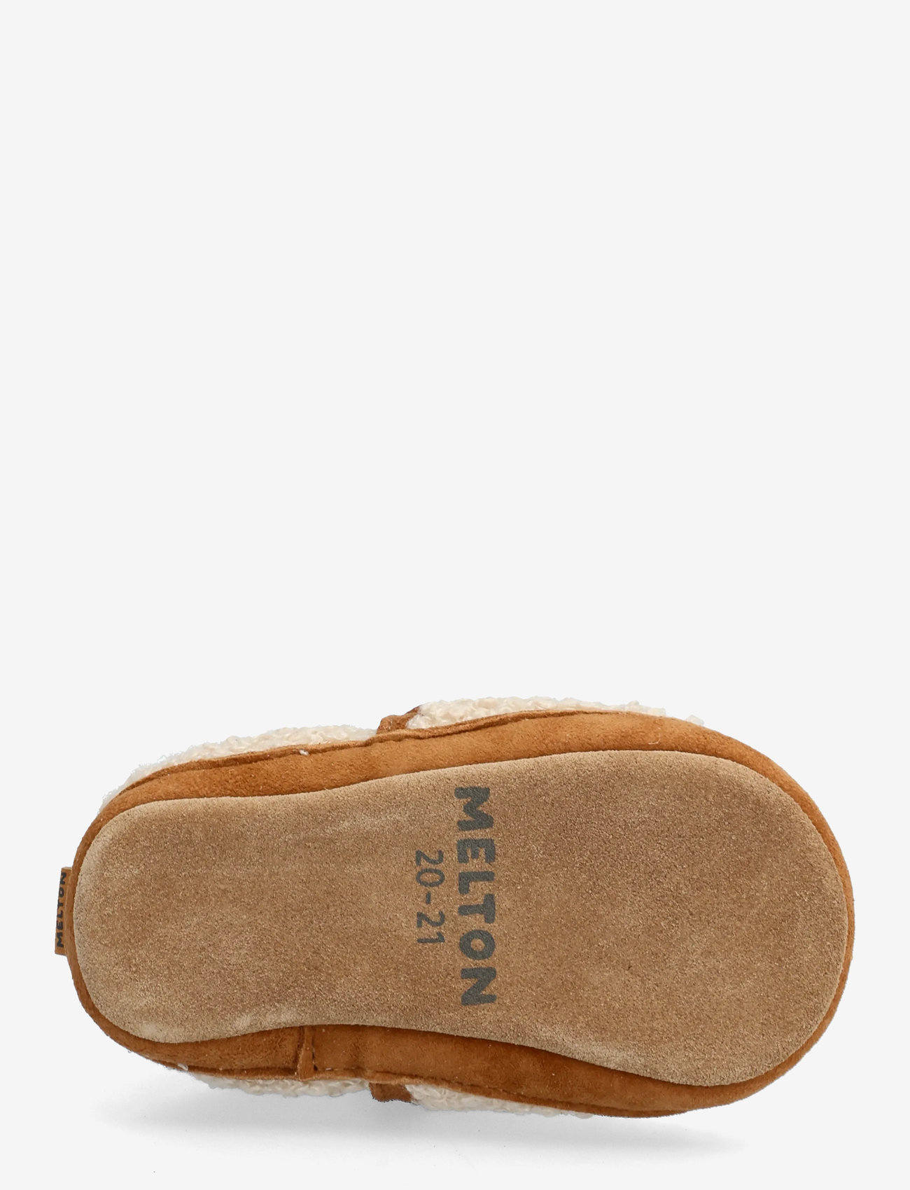 Melton - Fuzzy teddy slippers - oxford tan - 4
